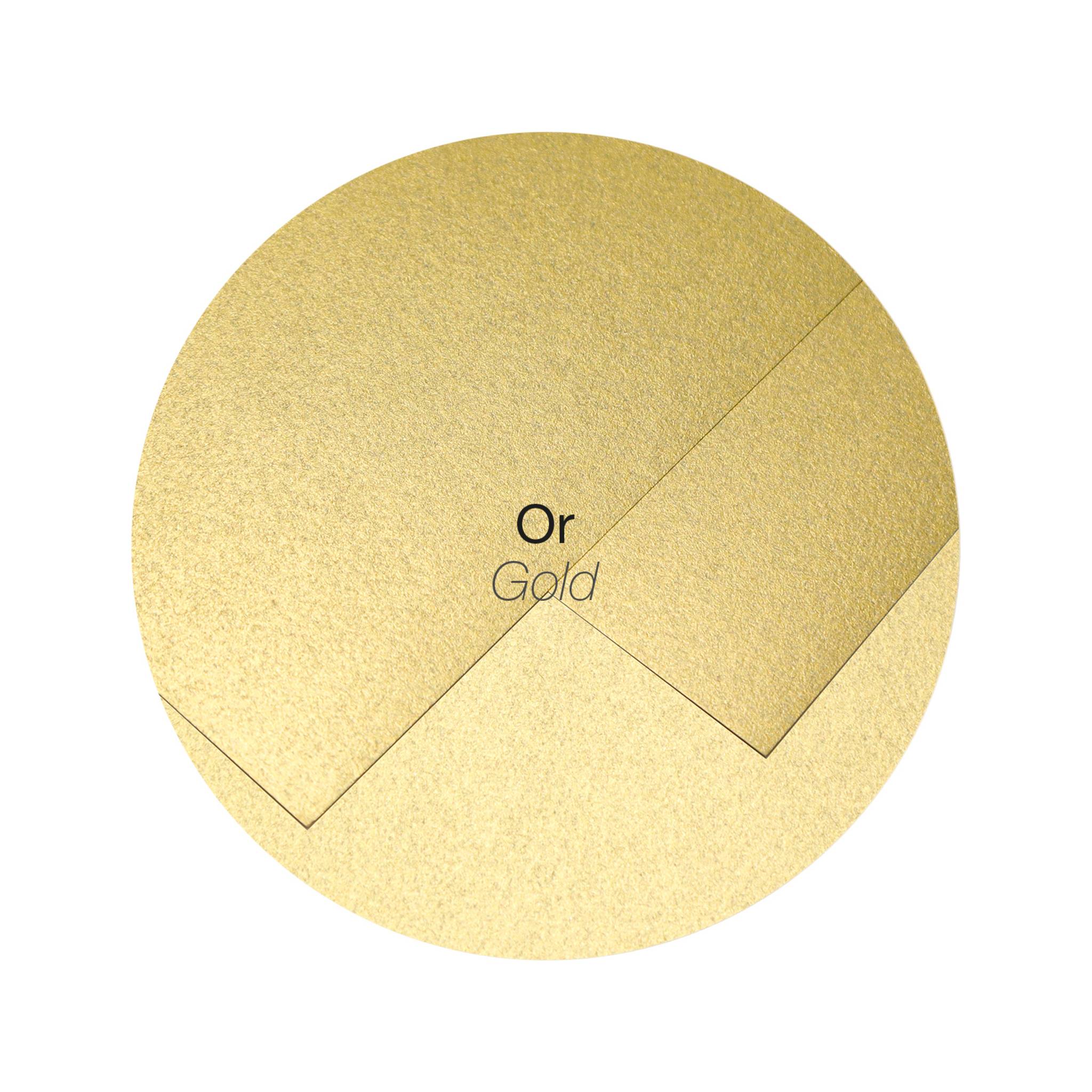 Pollen 10x Packung mit 25 Blatt Pollen A4 210x297 210g/m2 - Gold 24390C