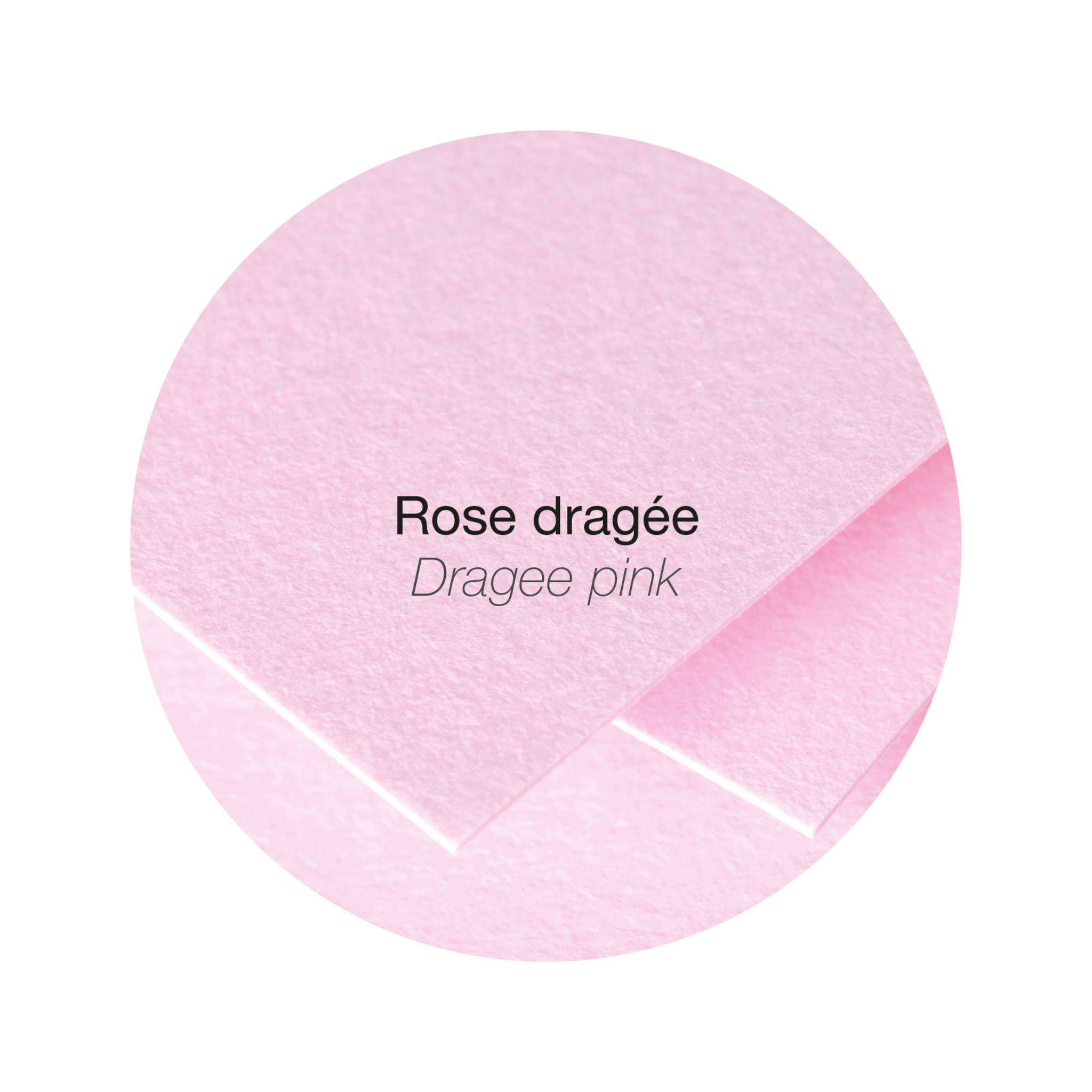 Pollen 10x Packung mit 25 Blatt Pollen A4 210x297 210g/m2 - Bonbonrosa 24213C