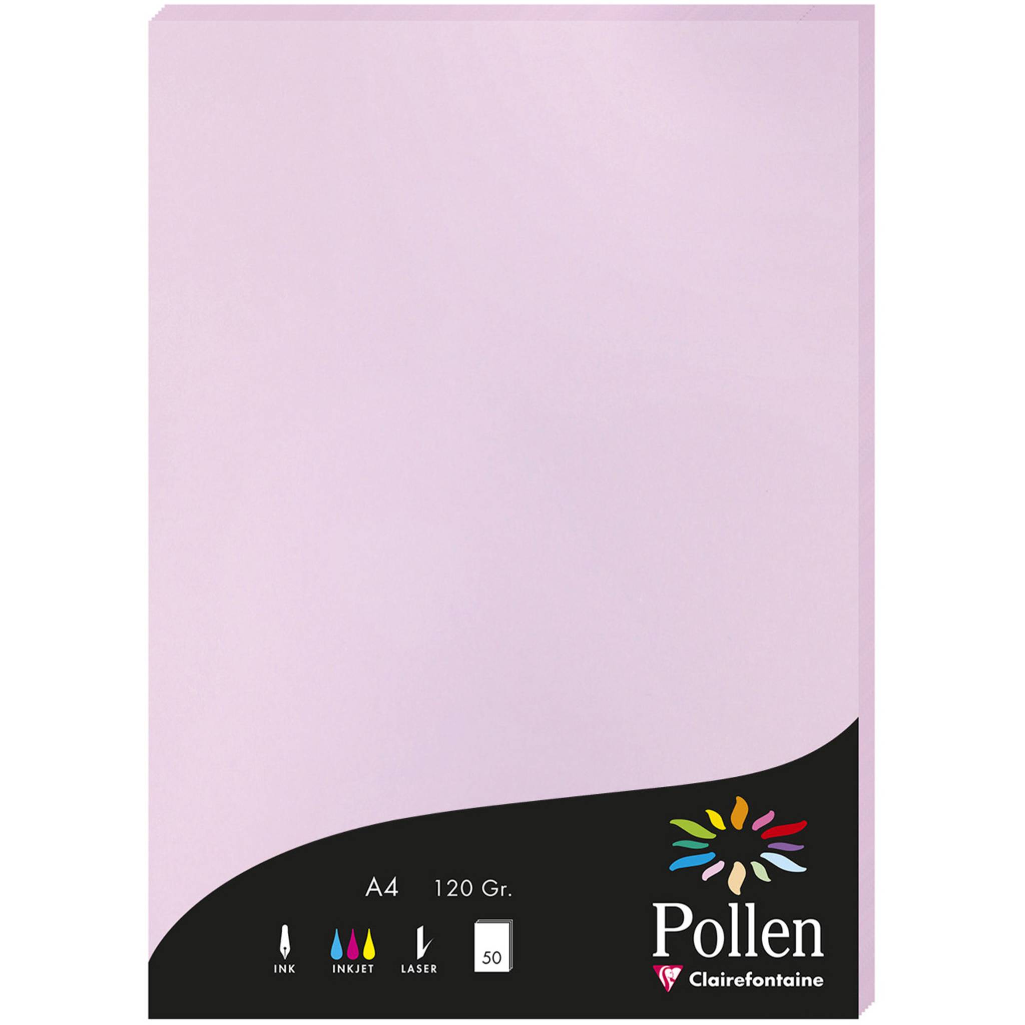 Pollen 10x Papier A4 Pollen 120g 50 Blatt - Flieder 4252C