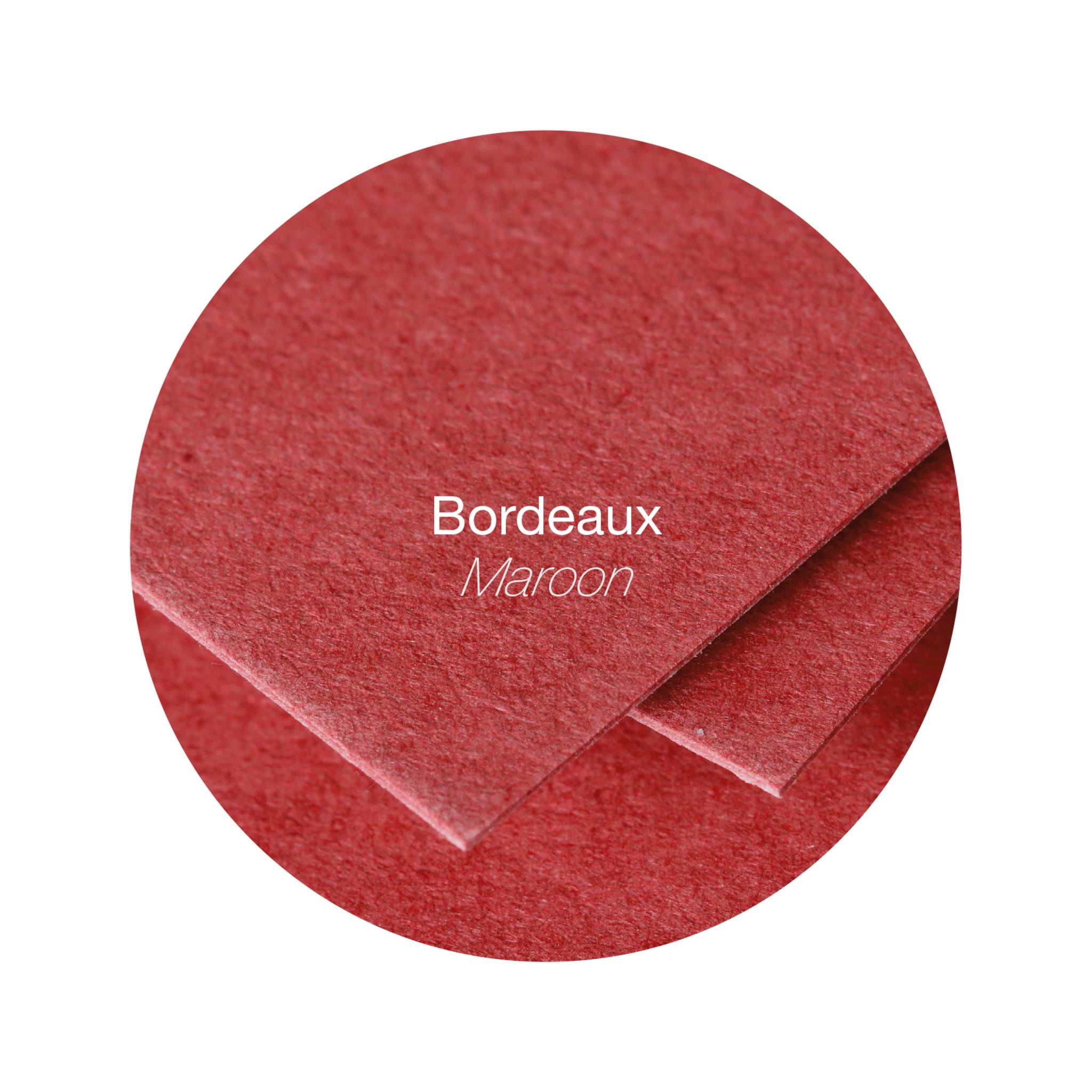 Pollen 10x Packung mit 25 Blatt Pollen A4 210x297 210g/m2 - Bordeaux 24293C