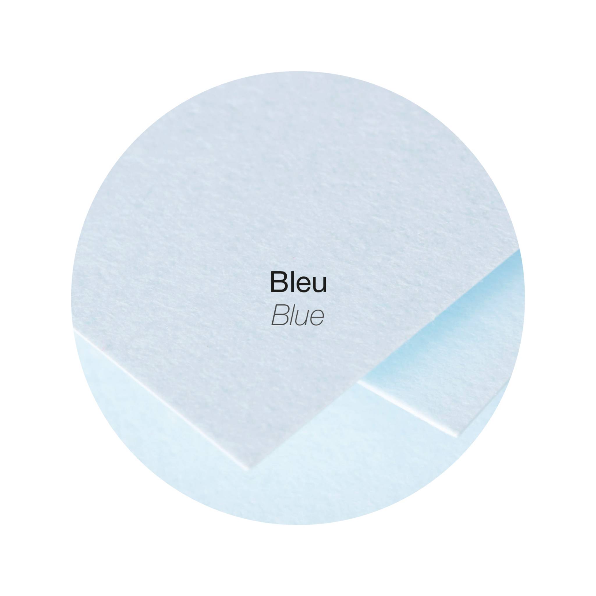 Pollen 10x Packung mit 25 Blatt Pollen A4 210x297 210g/m2 - Blau 24201C