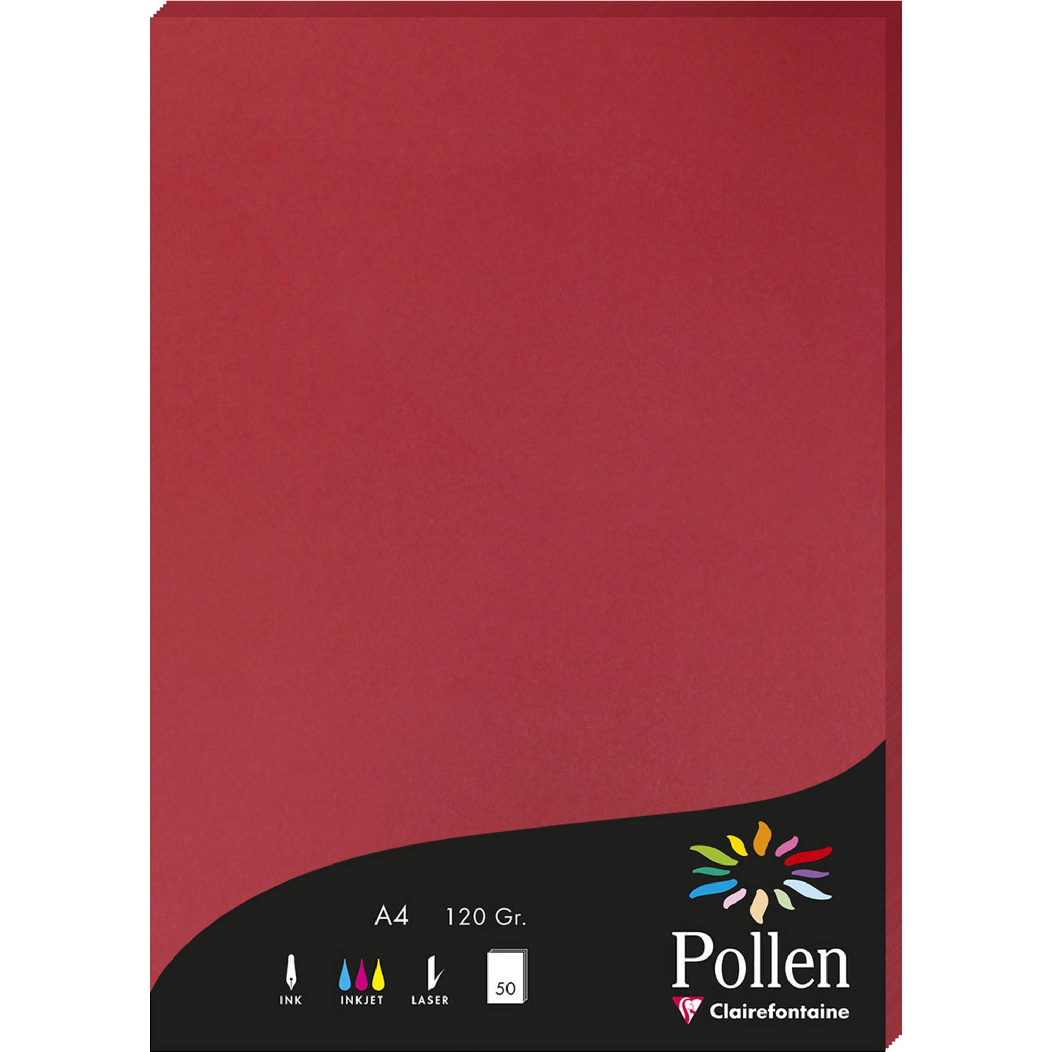 Pollen 10x Papier A4 Pollen 120g 50 Blatt - Johannisbeere 4212C