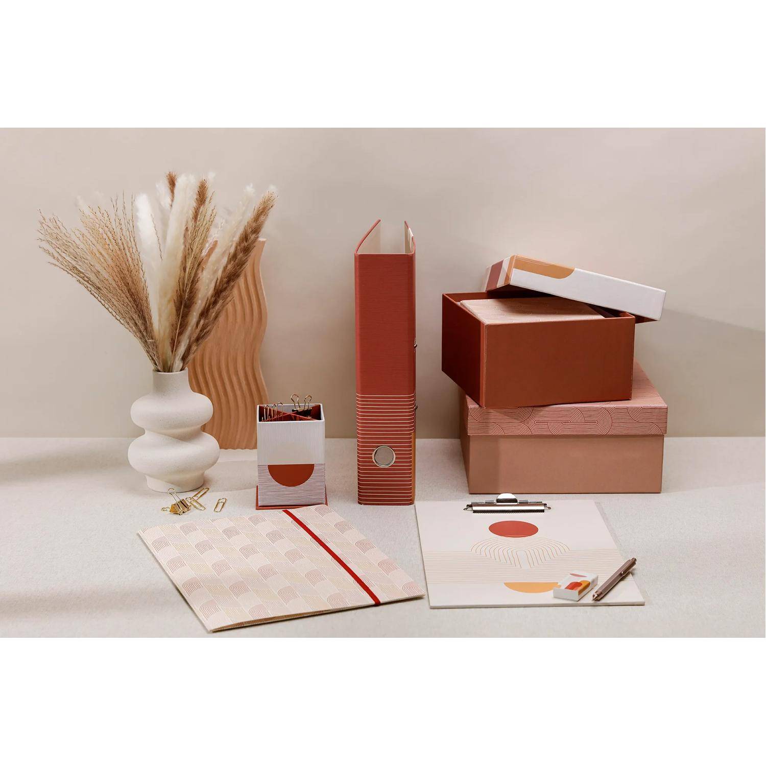 Clairefontaine 2x 3er Set quadratische Schachtelbox 116080C