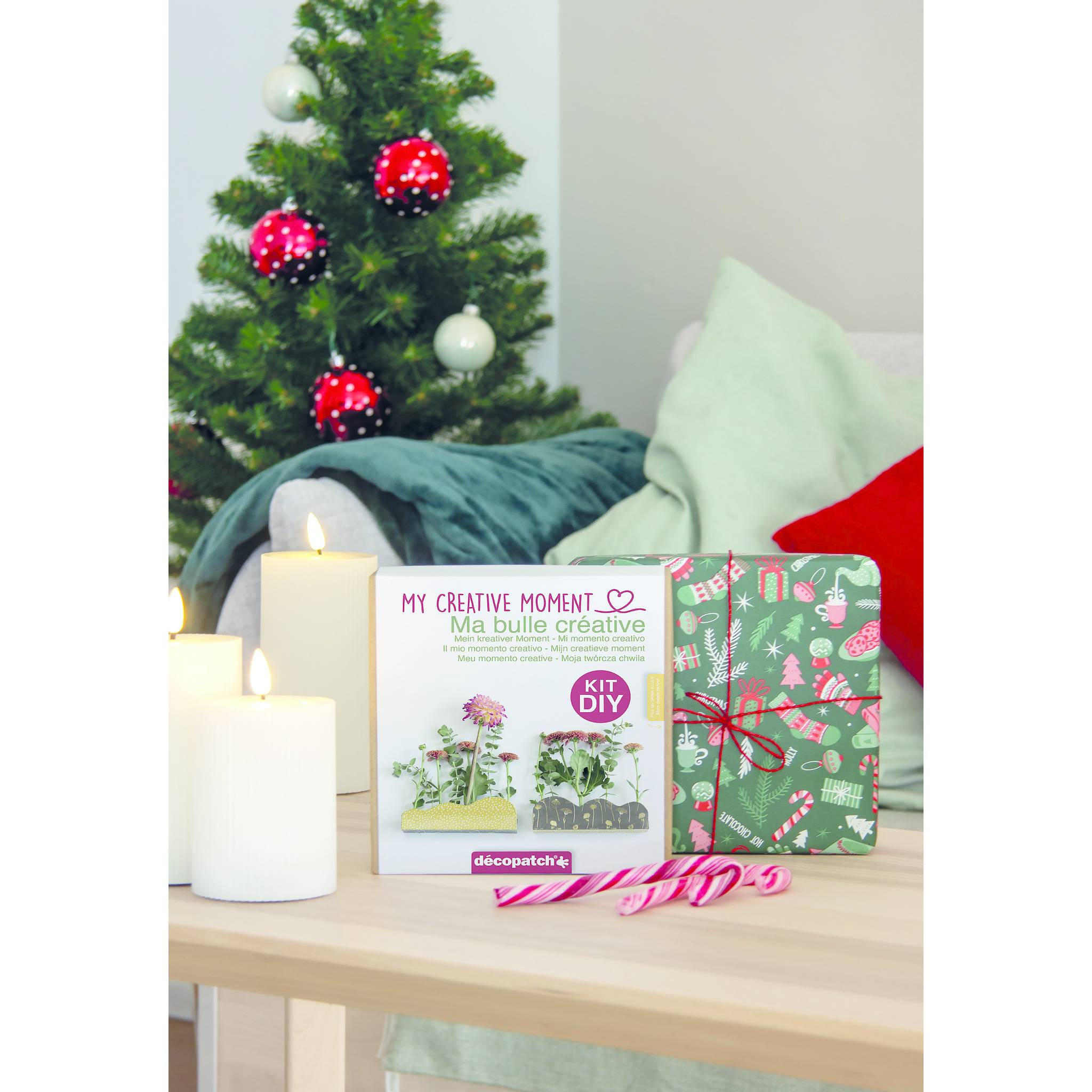 Décopatch 5x - Mini-Set Blumenregale KIT044C