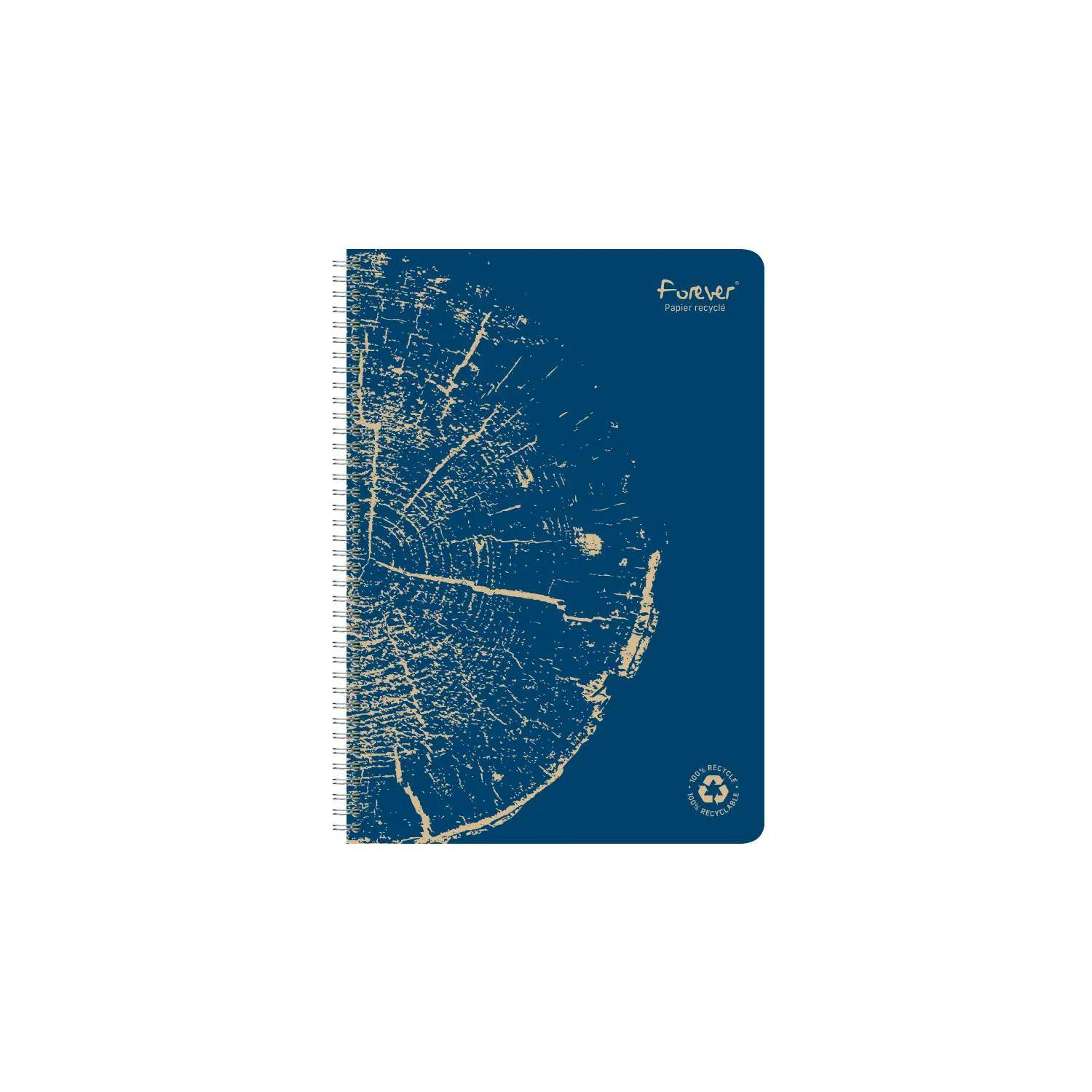 Forever 5x Forever Spiral A4 gn 90g 60Bl Seyes - Sortiert 68401C