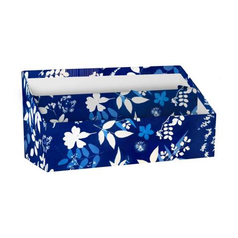 Clairefontaine 4x Cyanotypie, Briefständer 25x10x14 cm 83508C