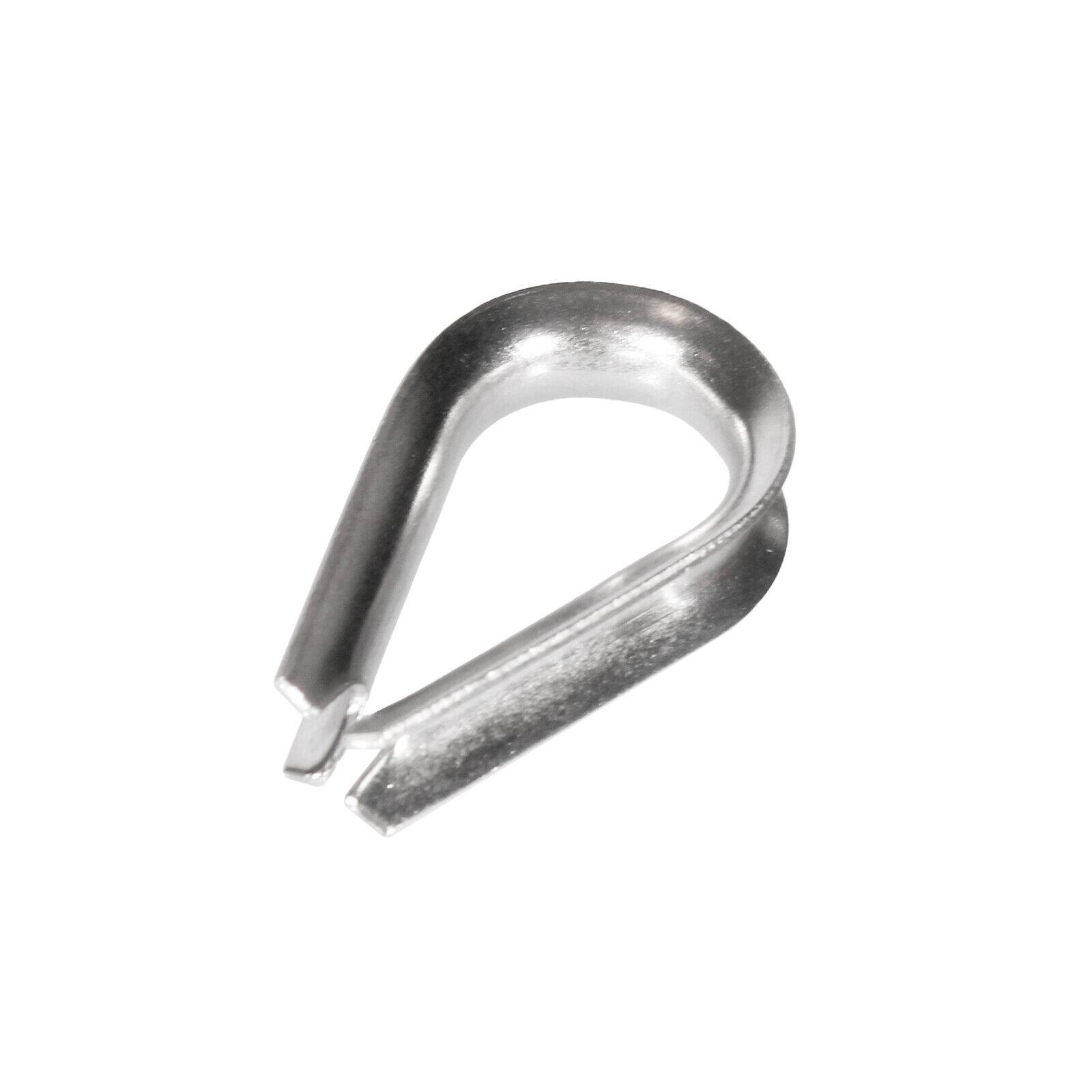 Drahtseilklemmen Seilklemmen Stahlseil Seil Klemme Simplex Duplex Bügel Kausche Kautsche 5mm