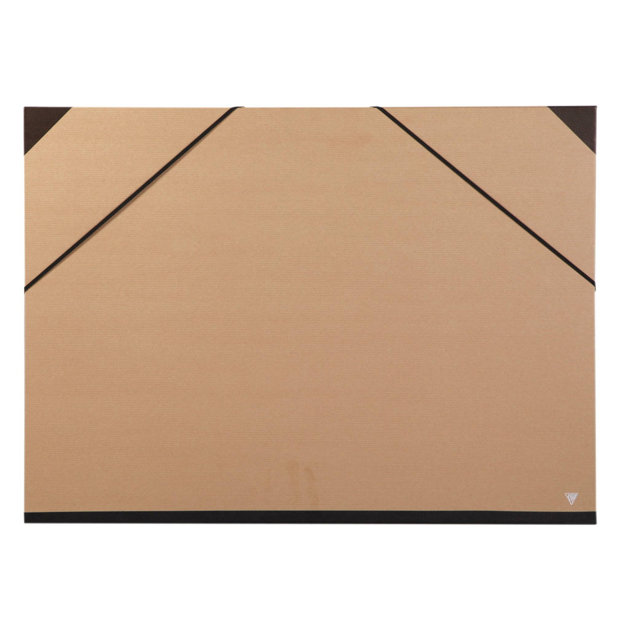 Clairefontaine 5x Zeichenmappe Kraft, 52x72 cm 50x70cm Braun 44400C