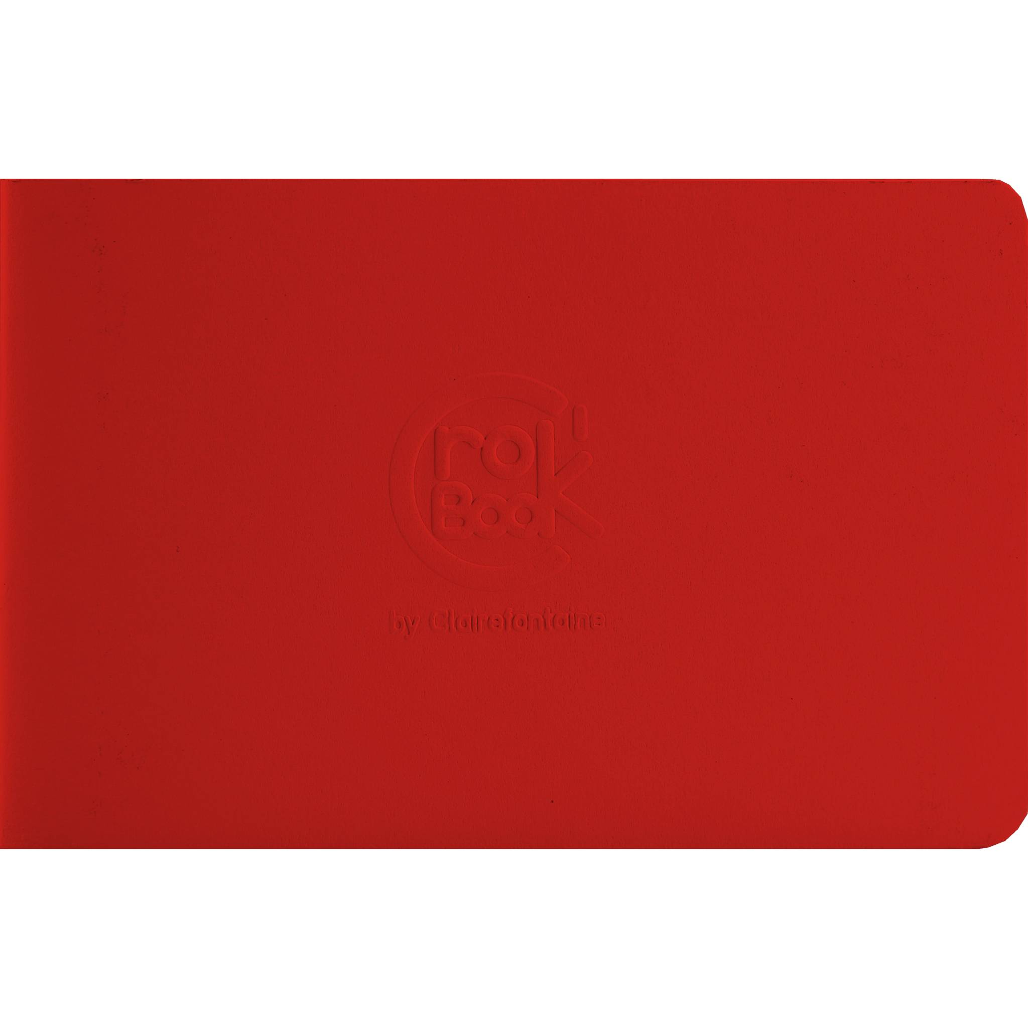 Clairefontaine 10x Skizzenheft 17x11cm, 24 Blatt weiß Rot 60341C