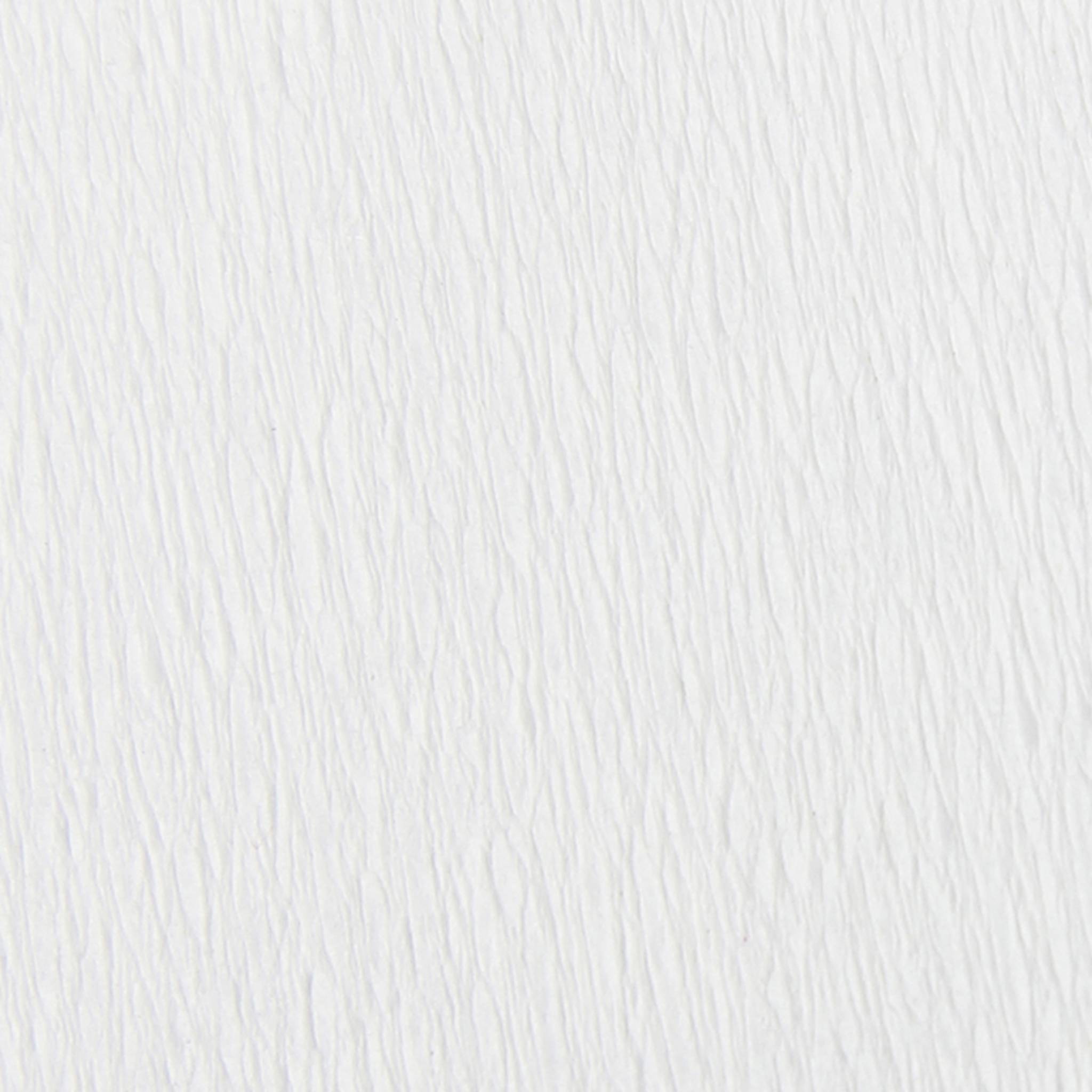 Clairefontaine 10x Kreppapier wasserabweisend, 2,5x0,5m - Weiß 95778C