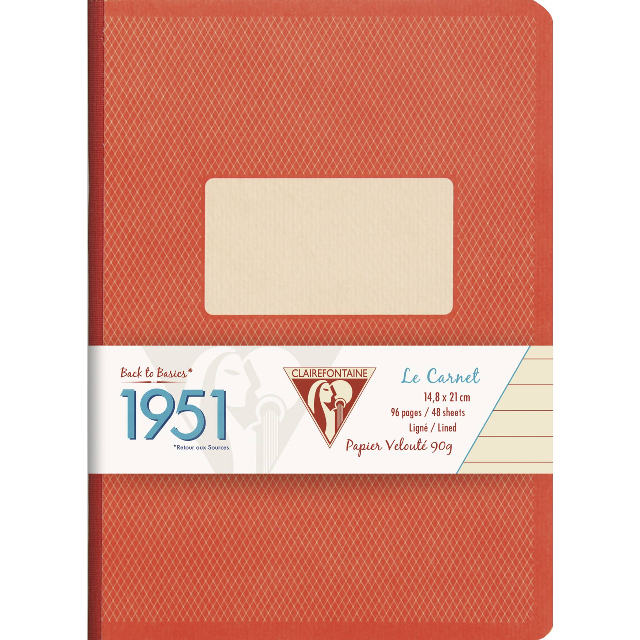 Clairefontaine 5x Kladde DIN A5 14,8x21cm 96 Blatt 90g lin. Sortiert 195146C
