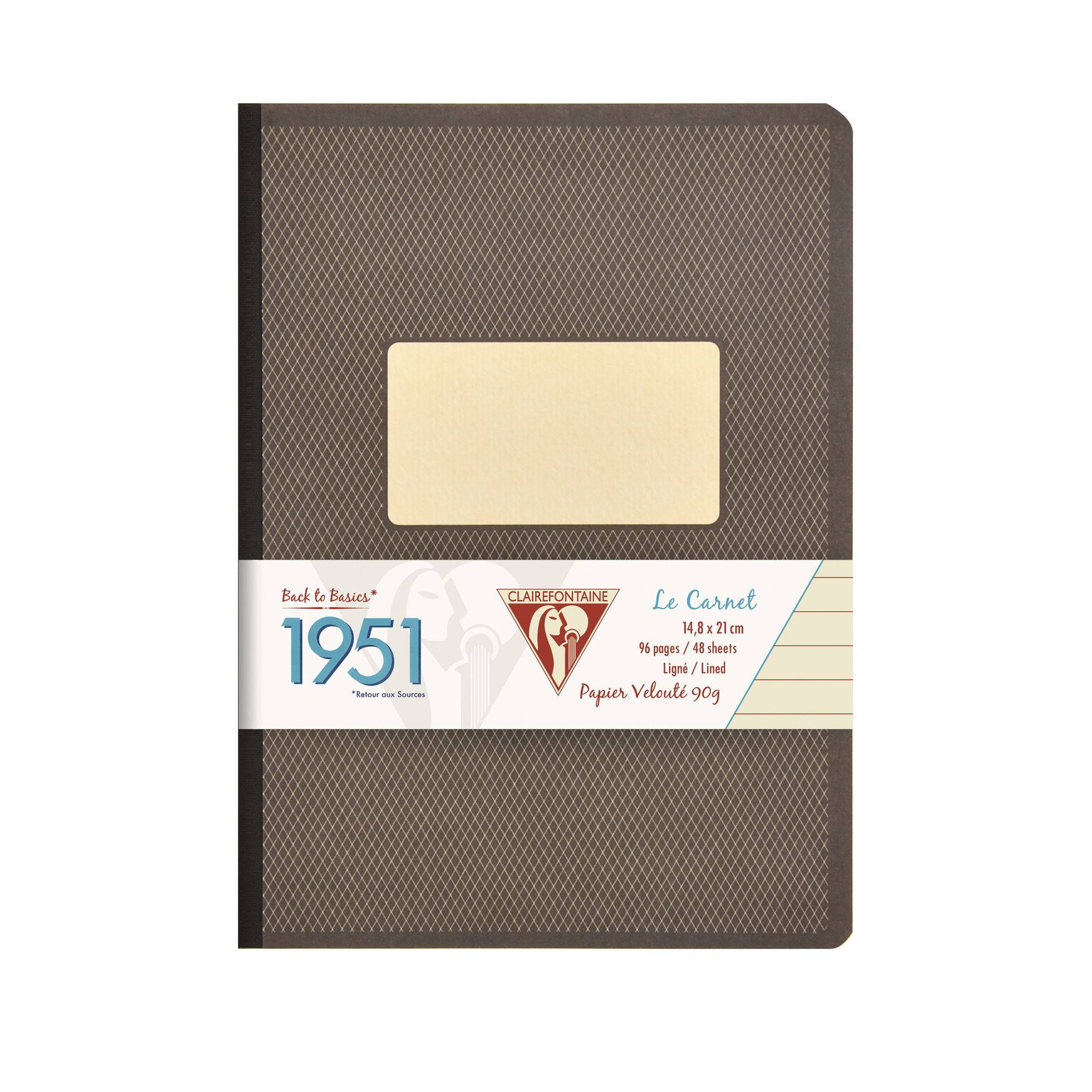 Clairefontaine 5x Kladde DIN A5 14,8x21cm 96 Blatt 90g lin. Sortiert 195146C