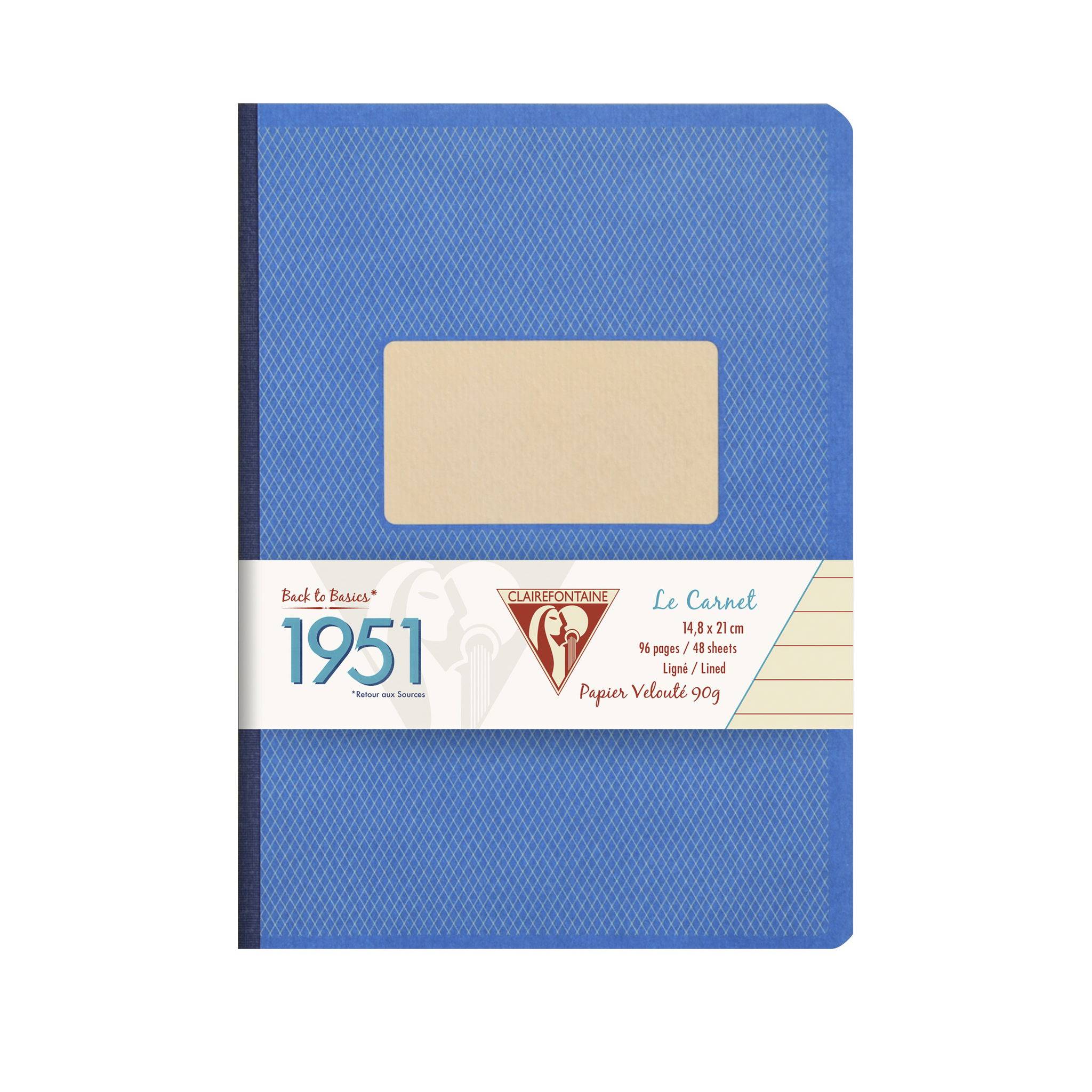 Clairefontaine 5x Kladde DIN A5 14,8x21cm 96 Blatt 90g lin. Sortiert 195146C