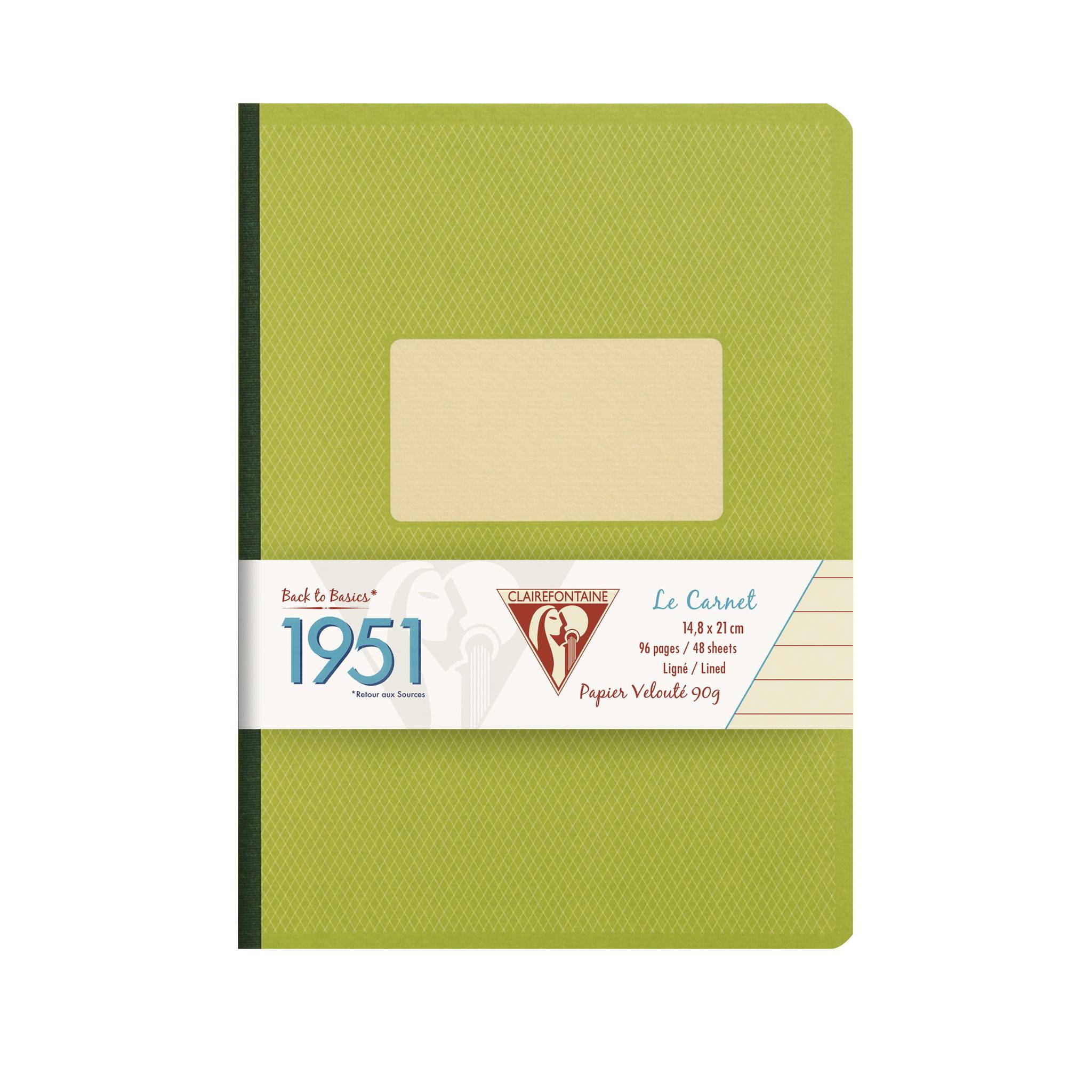 Clairefontaine 5x Kladde DIN A5 14,8x21cm 96 Blatt 90g lin. Sortiert 195146C