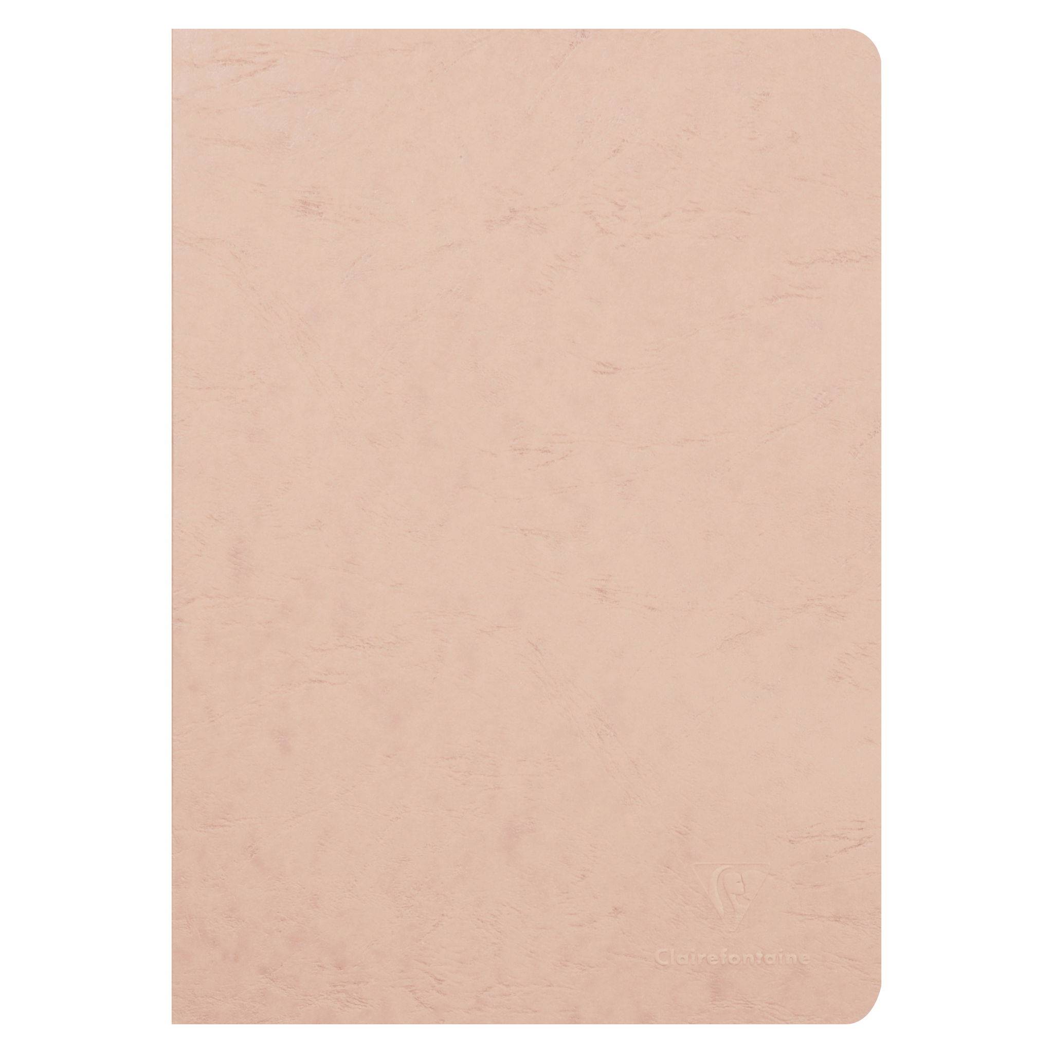 Clairefontaine 5x Age Bag Notizbuch A4, 48 Blatt blanko Tabak 733000C