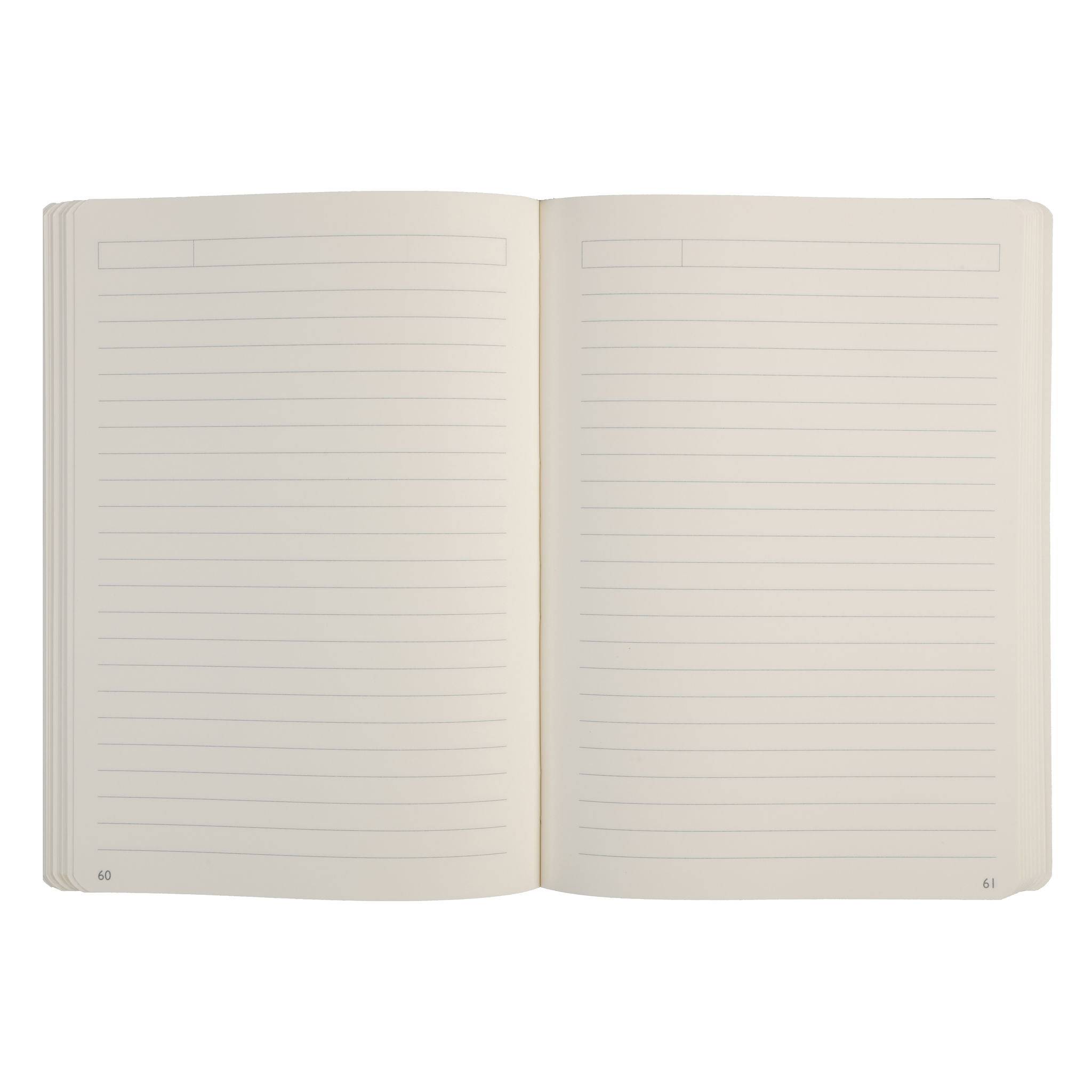 Clairefontaine 5x Notizbuch AgeBag My.essential A5 96 Bl liniert Schwarz 793461C