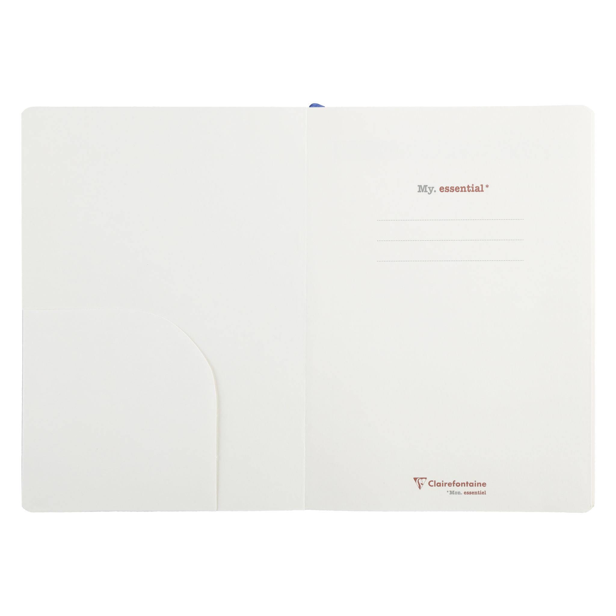 Clairefontaine 5x Notizbuch AgeBag My.essential A5 96 Bl liniert Schwarz 793461C