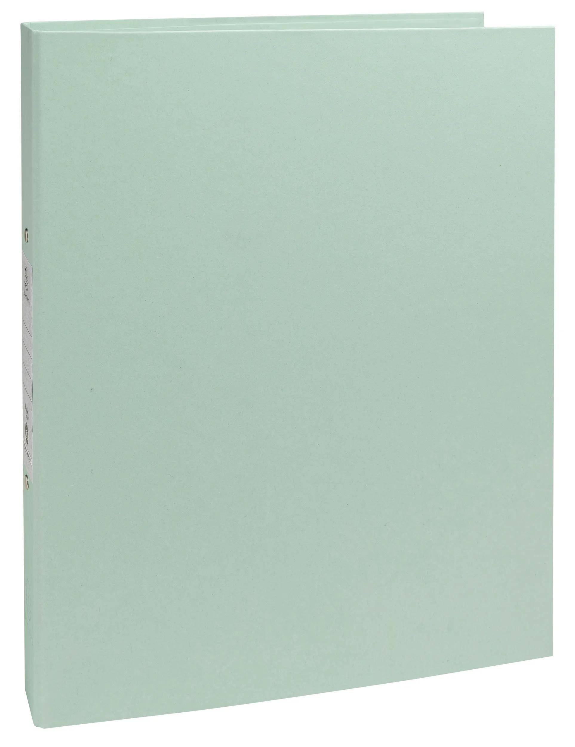 Exacompta 10x Ringbuch A4, 2 Ringe 30mm, RCkarton, AutentiK - sortiert - 54239E