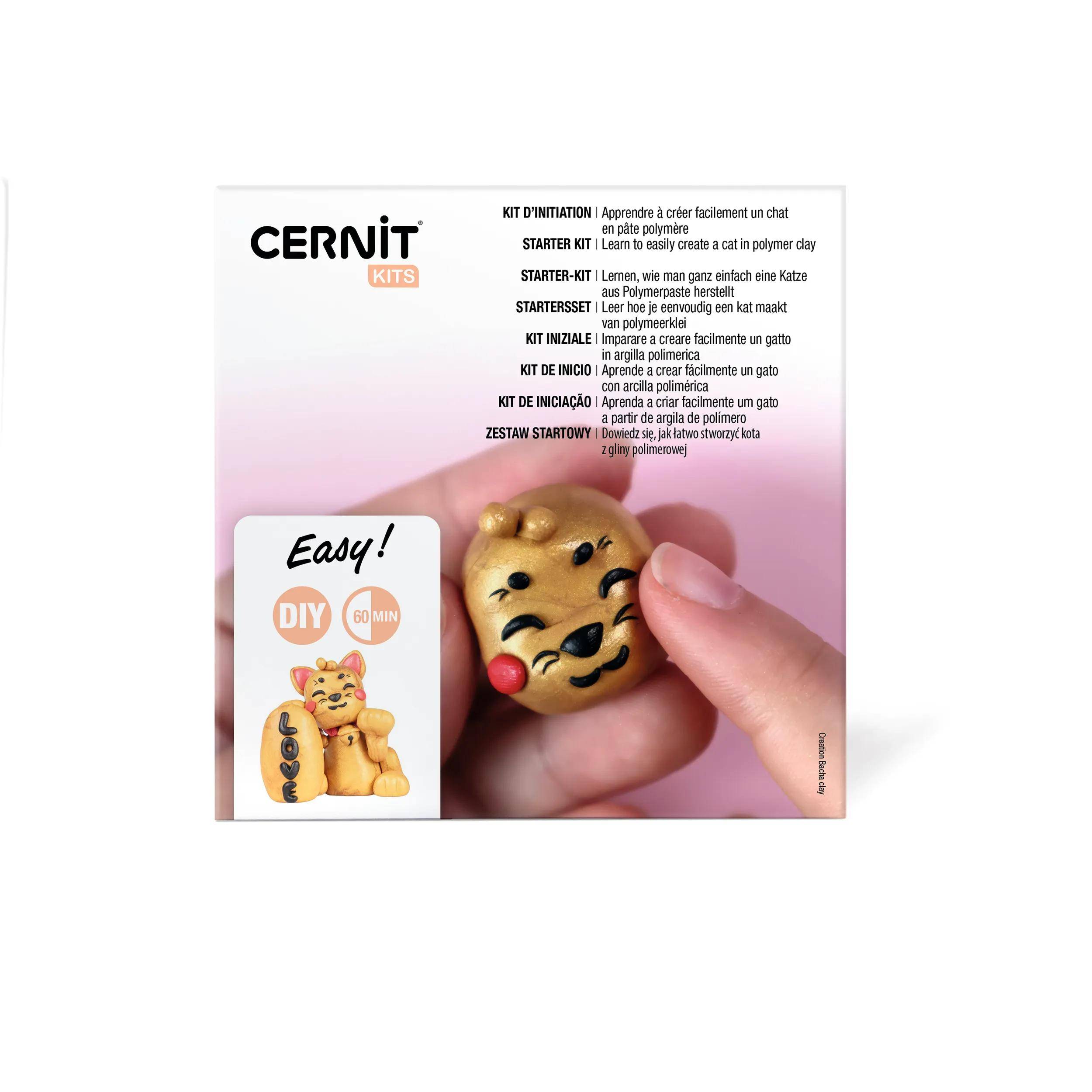 Cernit Starterset, Katze, 15x15x3 cm CEKIT003C