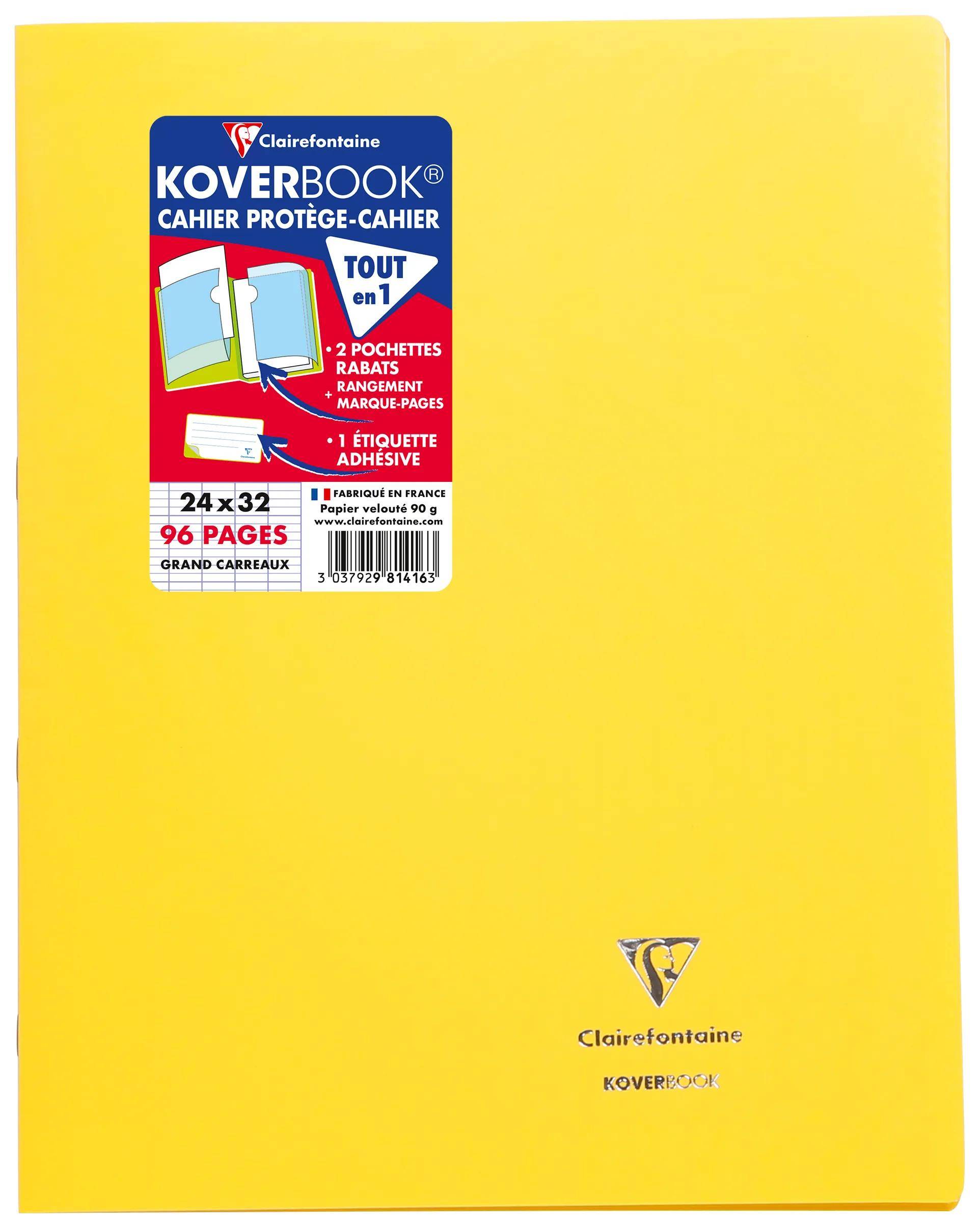 Clairefontaine 981416NRC 10x KB Heft Opak 24X32 48Bl FR-Lin Gelb