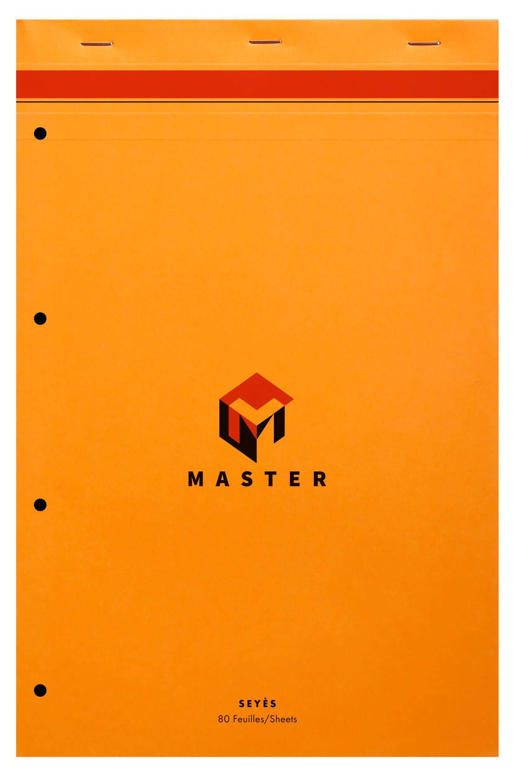 Calligraphe 5x Masterblock A4+ 100 Bl 80g Fr-Lin - Orange 10754C