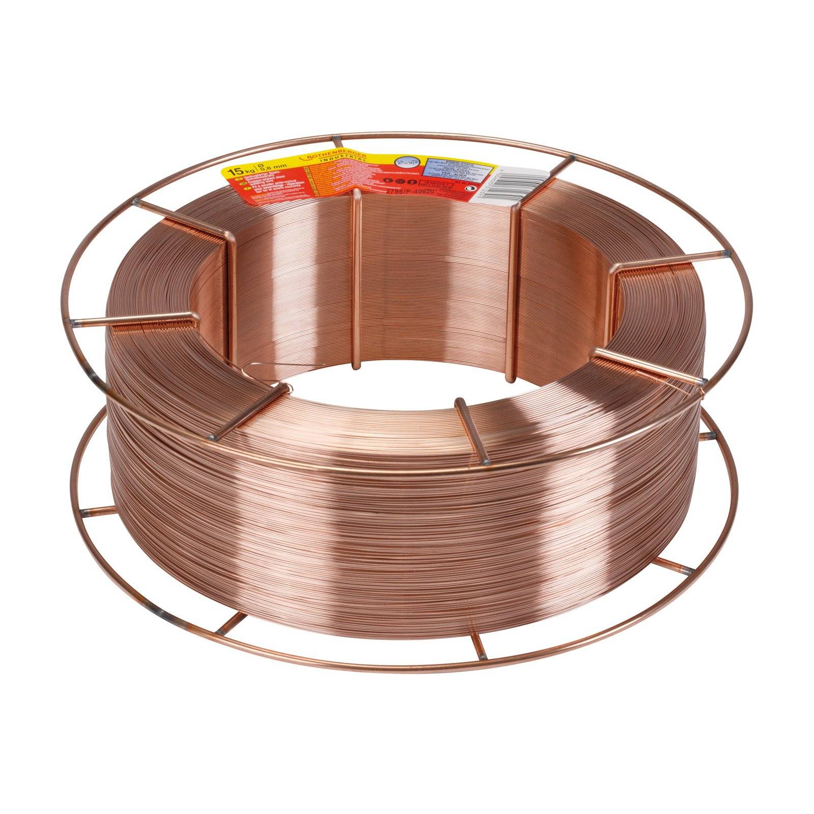 ROTHENBERGER Industrial Schutzgas-Schweißdraht 0,8 mm / 15 kg - 31239