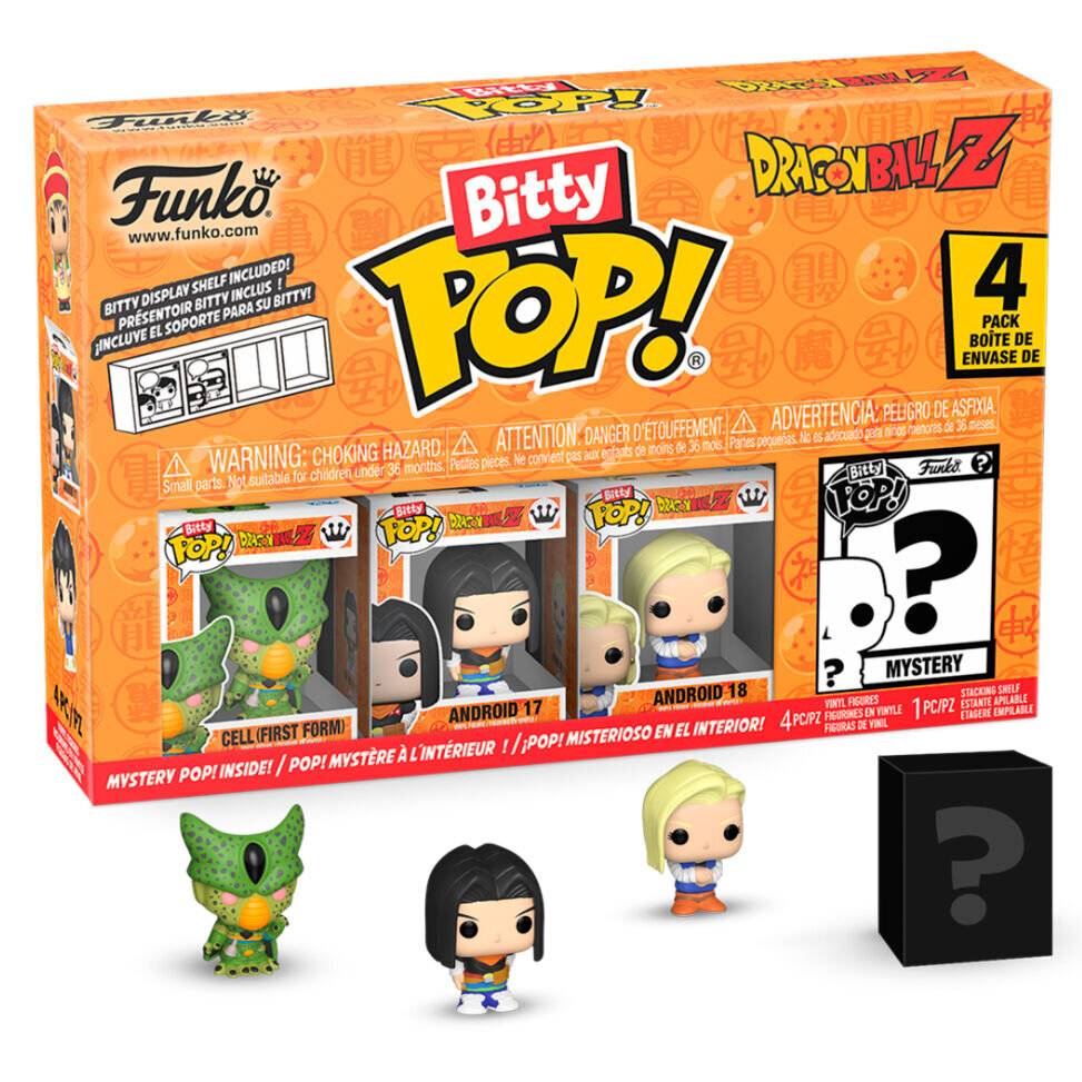 Dragon Ball Bitty POP! Vinyl Figuren 4er-Pack Frieza 2,5 cm