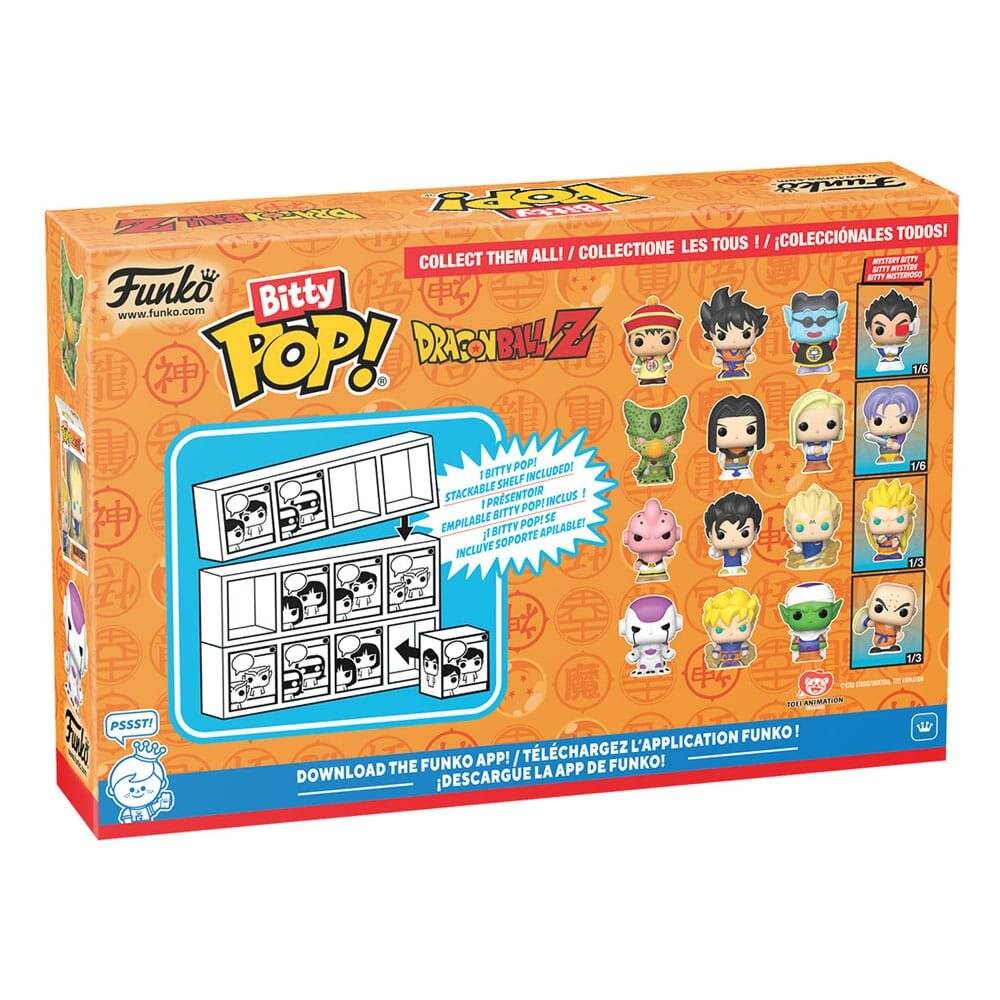 Dragon Ball Bitty POP! Vinyl Figuren 4er-Pack Kid Buu 2,5 cm