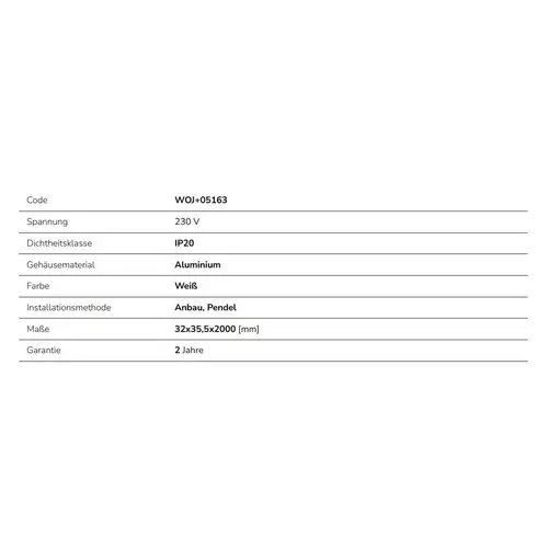 Spectrum LED 3-Phasen Stromschiene (SPS 2) Aufbau 2m für Schienensystem Leuchten Strahler IP20 weiß 200 cm Spectrum LED 3-Phasen Stromschiene (SPS 2) Aufbau 2m für Schienensystem Leuchten Strahler IP20 weiß 200 cm