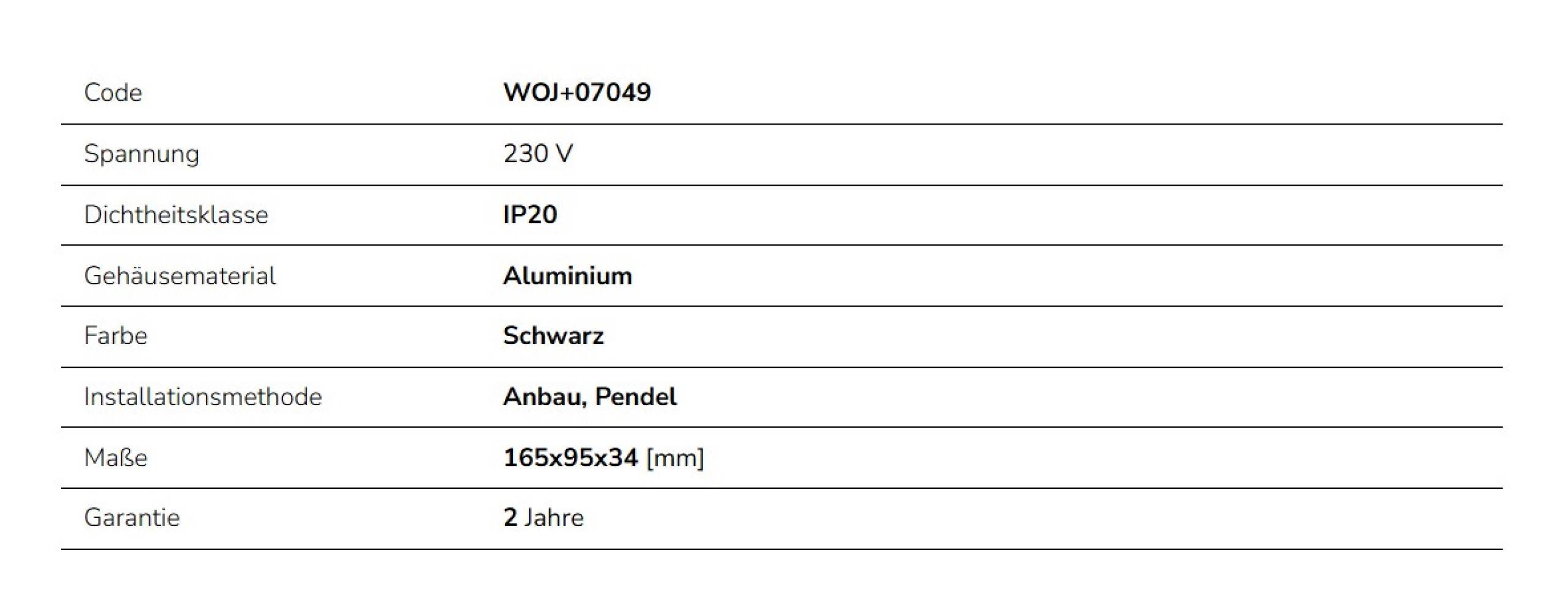 Spectrum LED SPS-2 Leitungsverbinder für 3-Phasen Stromschiene IP20 Schwarz T rechts