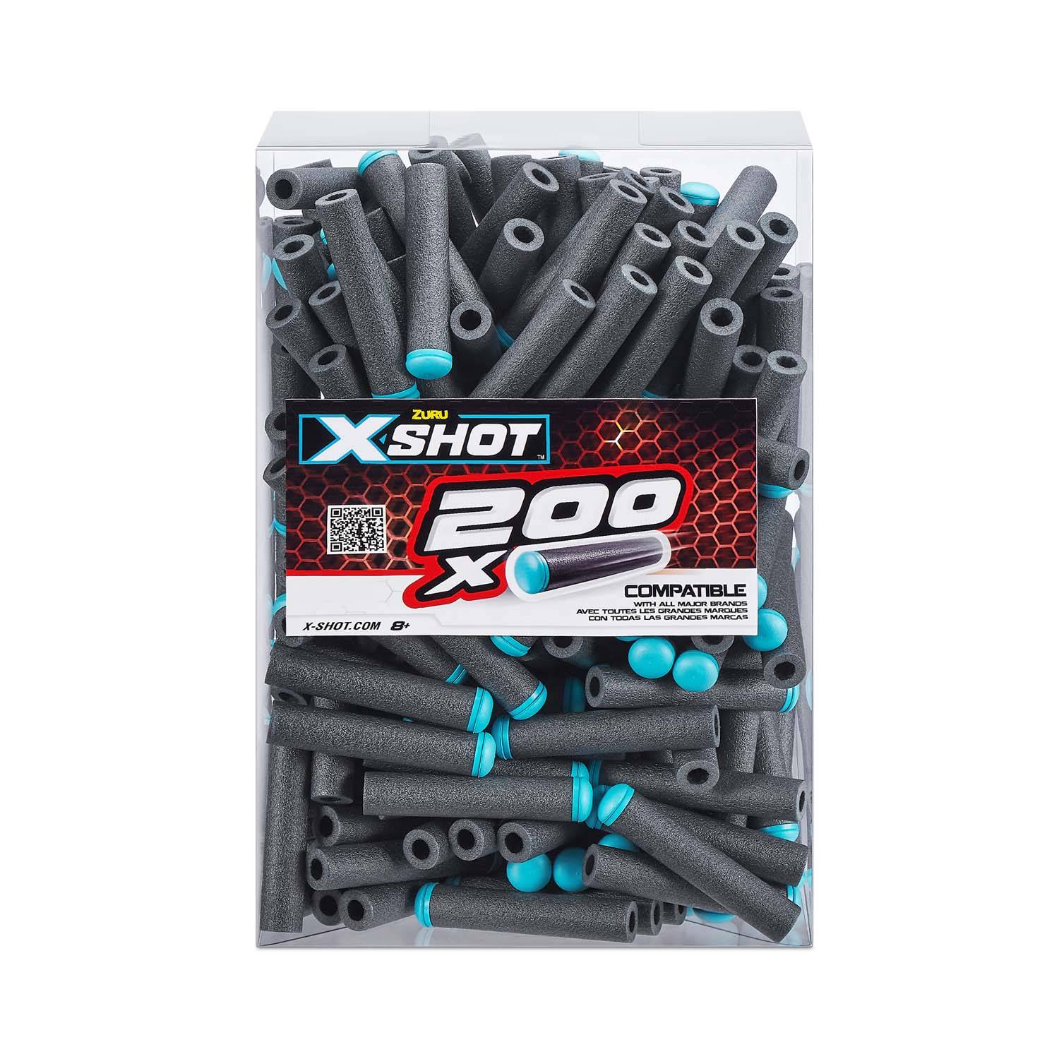 ZURU 36500 - X-Shot - Excel Nachfüllpackung 200 Darts