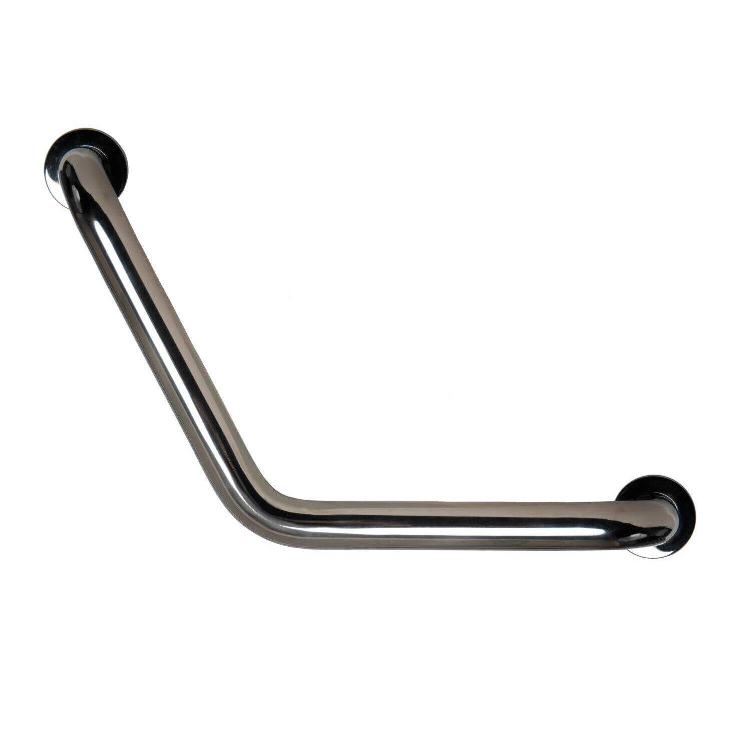 Griffiger 32mm Edelstahl Badewannengriff Halte Griff Wandgriff Bad Winkel Hochglanzpoliert