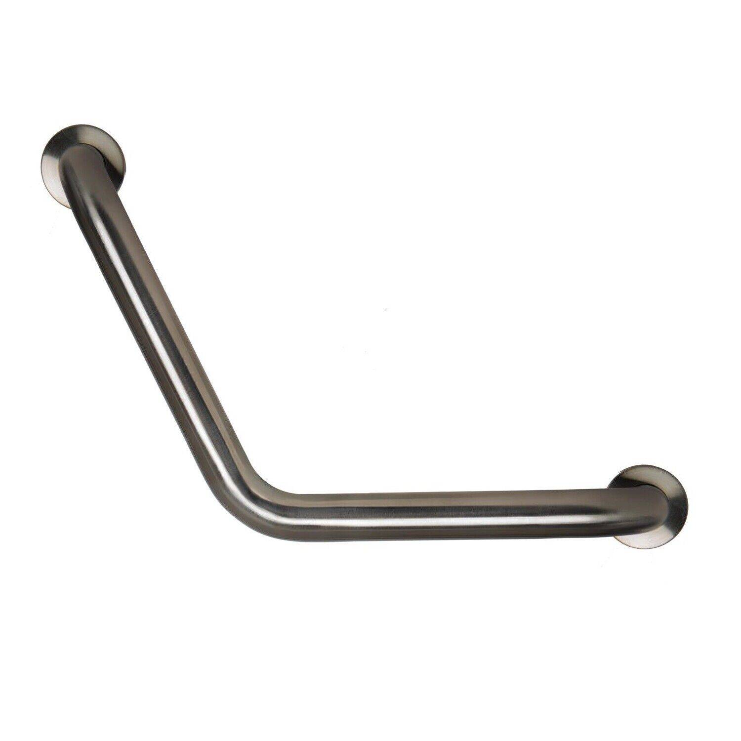 Griffiger 32mm Edelstahl Badewannengriff Halte Griff Wandgriff Bad Winkel Gebürstet