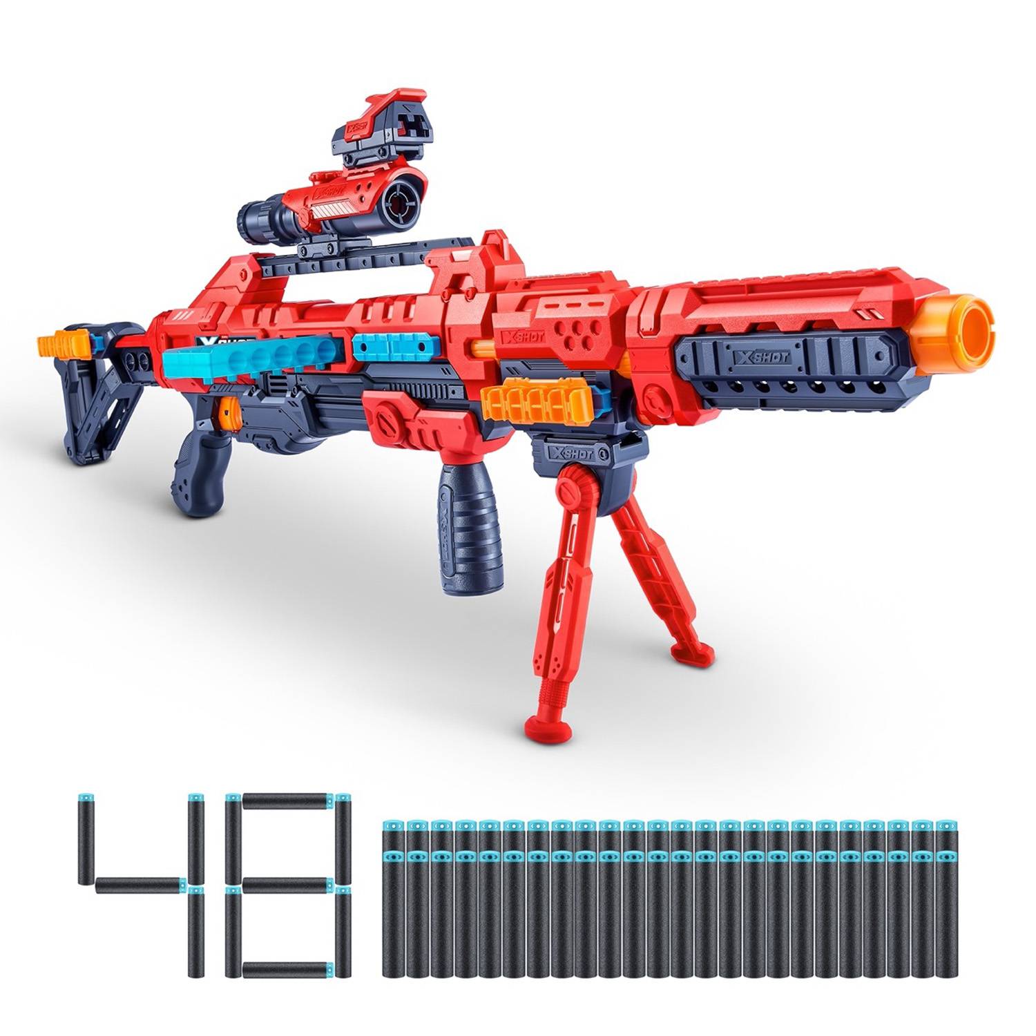 ZURU 36173 - X-Shot Excel Regenerator Blaster mit Darts