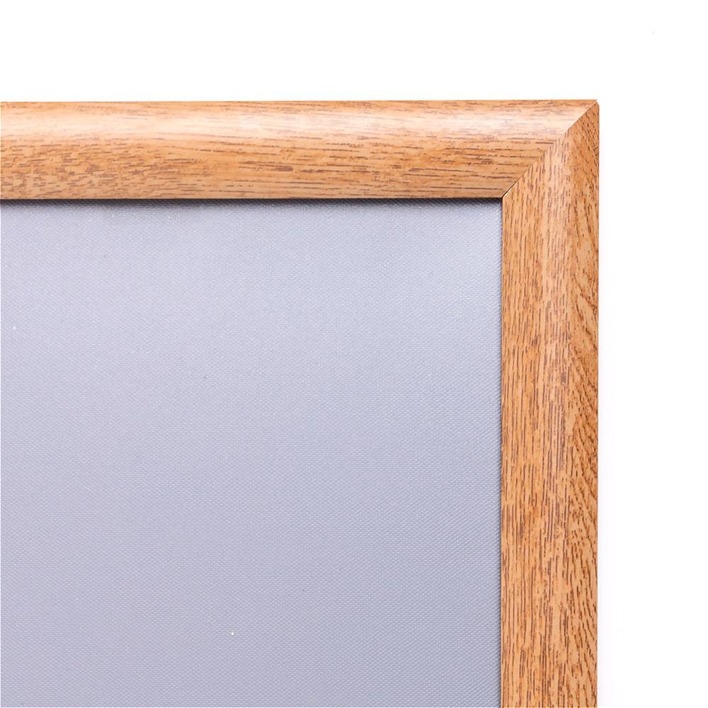 Showdown Displays 25 mm Klapprahmen Gehrungsecken A4 Holz