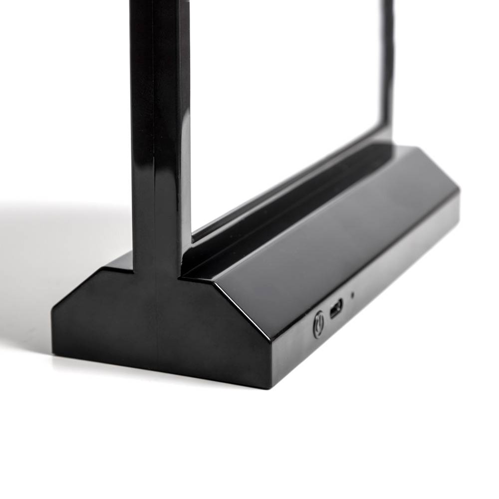 Showdown Displays LED T Aufsteller - A5 Hochformat Schwarz
