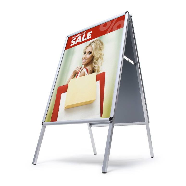 Showdown Displays Kundenstopper Indoor 50x70 25mm Rondo