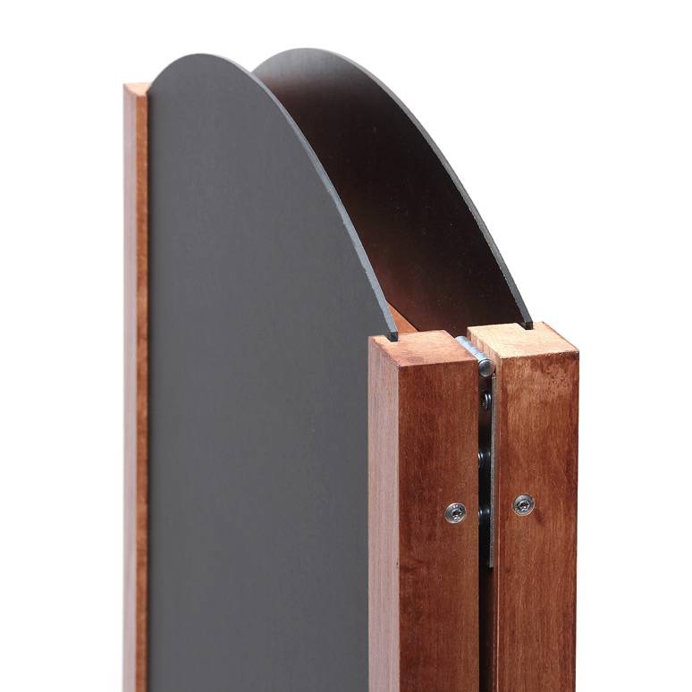 Showdown Displays Kundenstopper Kreidetafel Fast Switch 68x120, hell