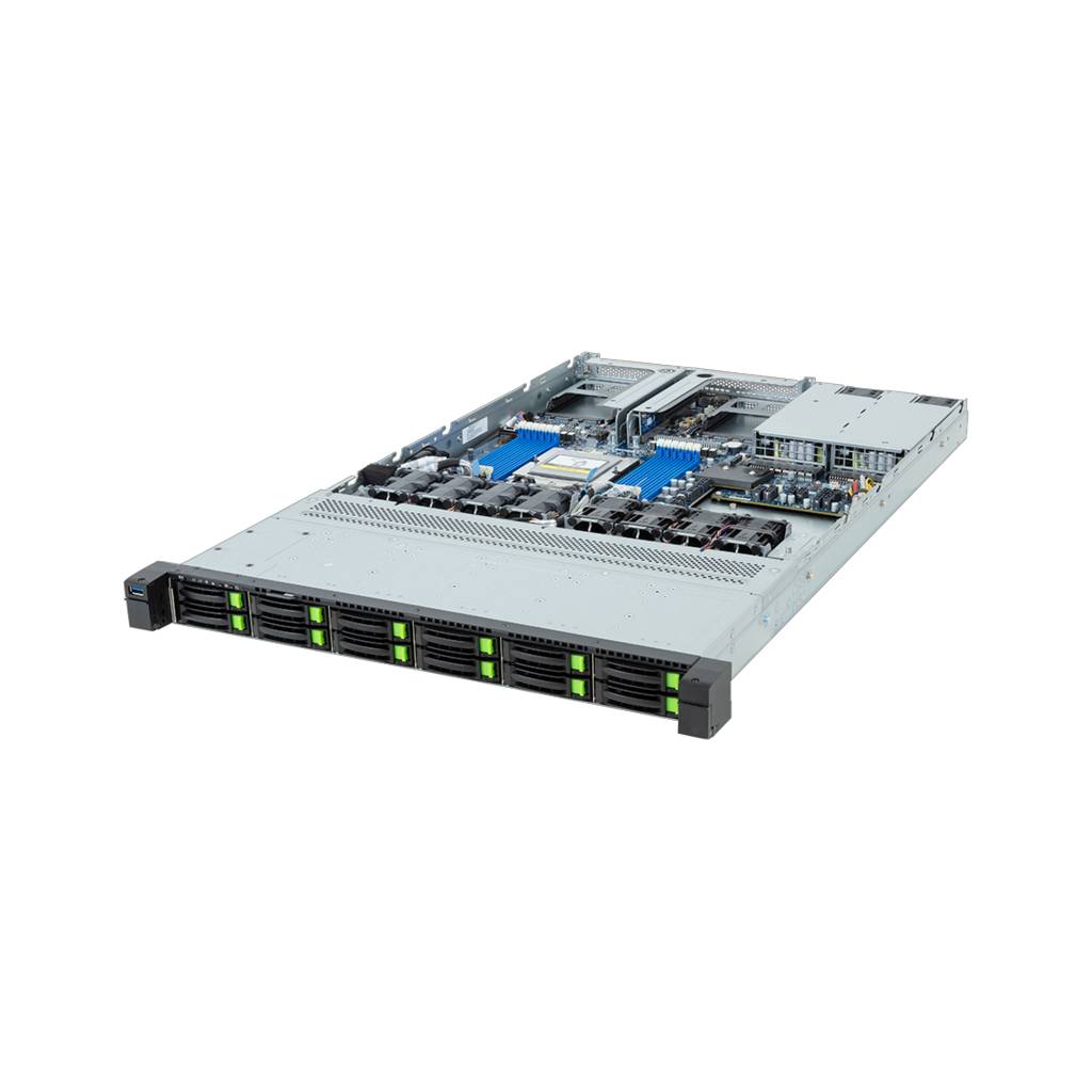 Gigabyte R163-Z35-ACH1 rev. 3.x Rack Server 1U Single Sockel SP5 6NR163Z35DR000ACH10