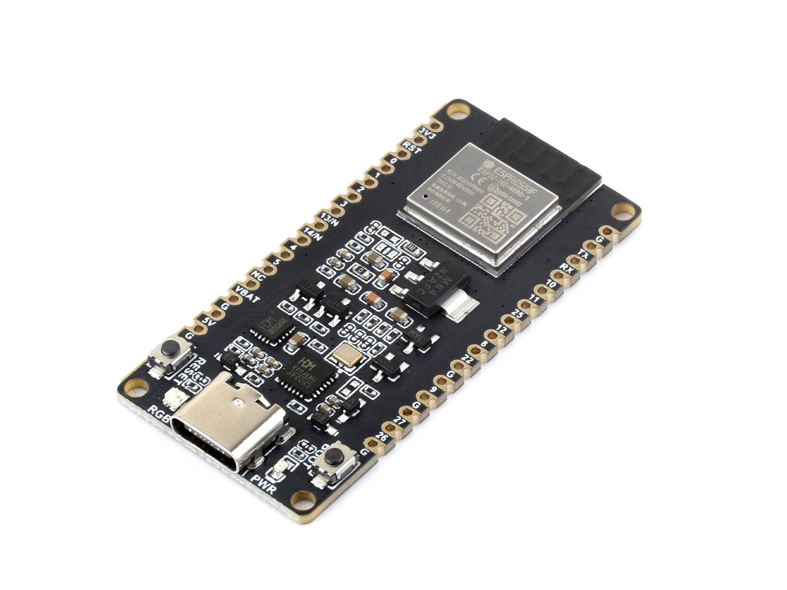 WaveShare ESP32-H2 Microcontroller ESP32-H2-MINI-1-N4 Module BLE/Zigbee/Thread