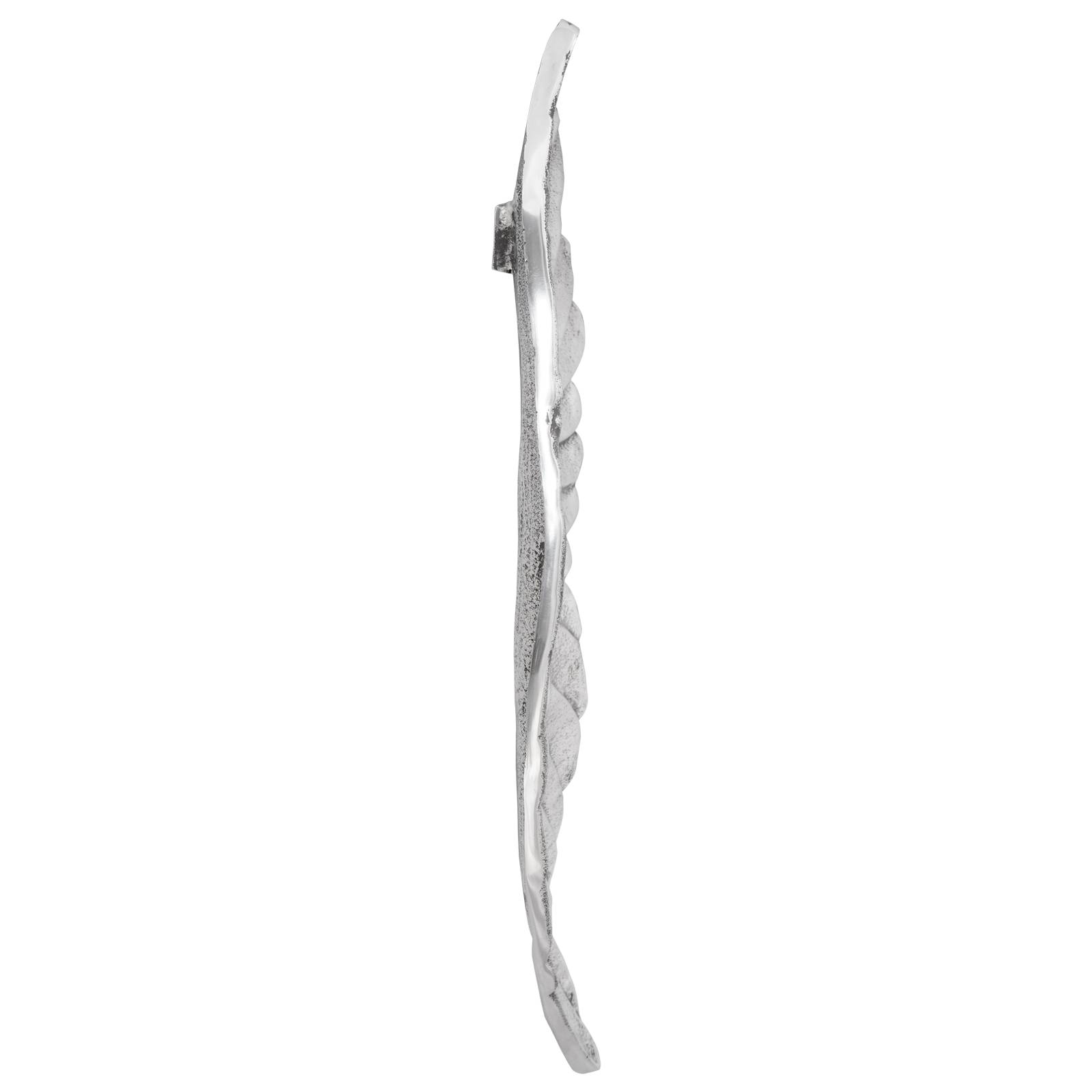 vidaXL Flügel Silber 91x31x5 cm Aluminium