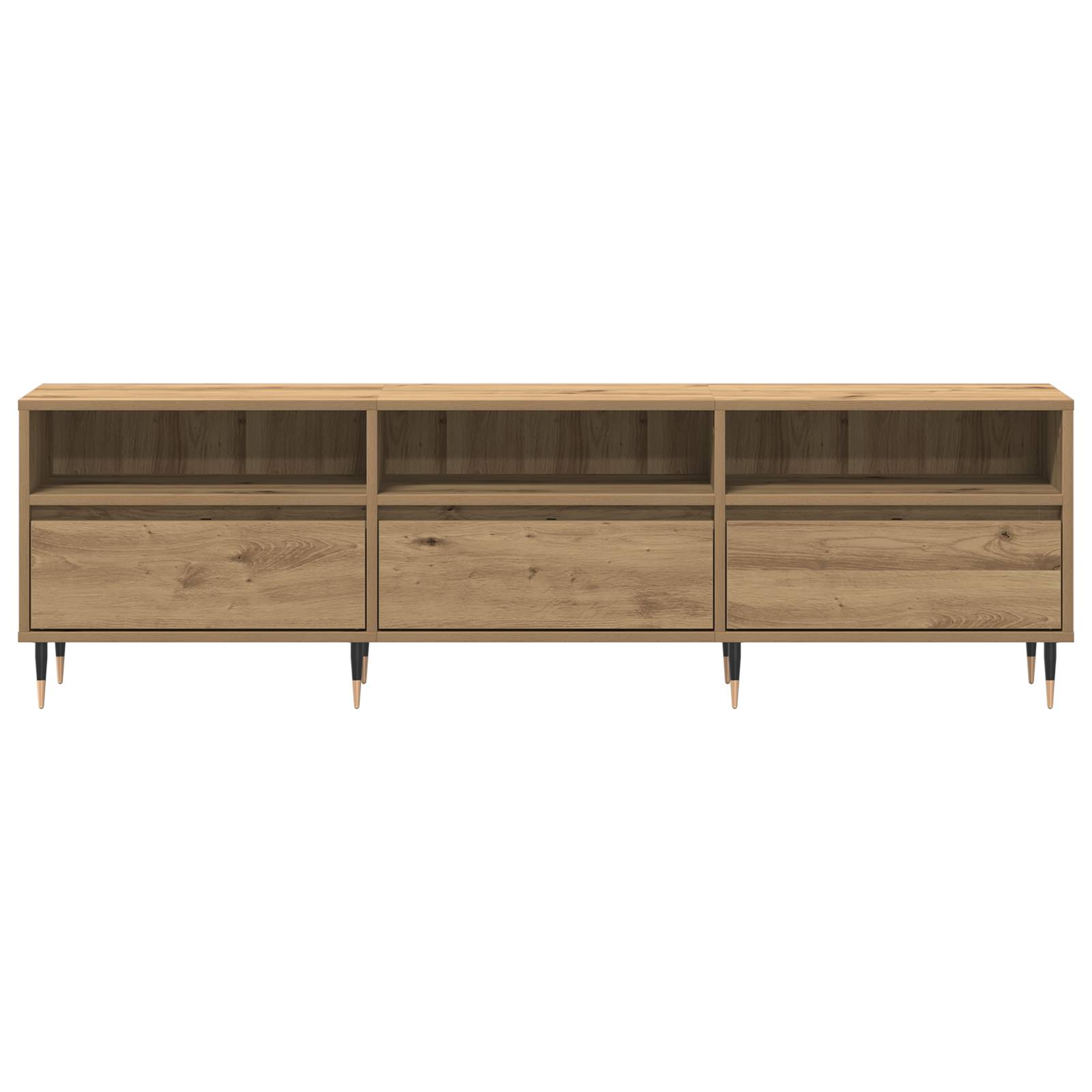 vidaXL TV-Schrank Artisan Eiche 150x30x44,5 cm Holzwerkstoff