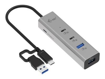I-TEC Universal Charging Metal HUB Eingabe / Ausgabe Dockingstations und Hubs