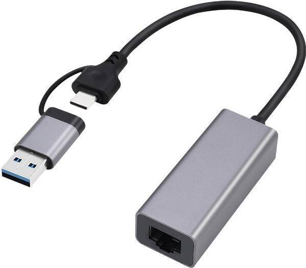 gembird USB-C to Gigabit Ethernet network LAN adapter Multimedia-Technik Adapter