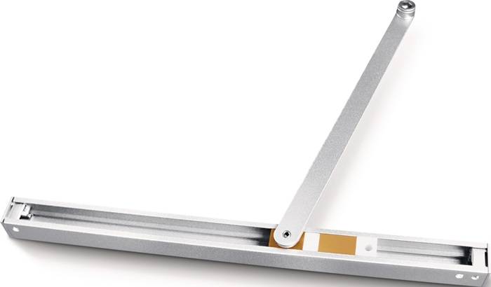 Gleitsch.T-Stop f.TS 3000 u.TS 5000 silber mech.BG GEZE