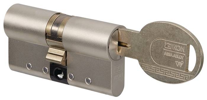 Profi-Doppelzylinder W531 30/30mm 11Stiftzuhalterungen NuG beids.