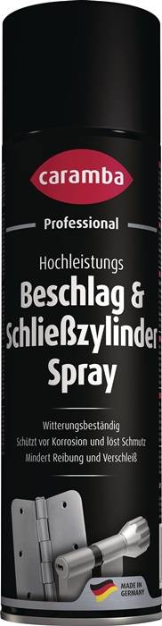 Beschlag- u.Schließzylinderspray 500ml Spraydose CARAMBA