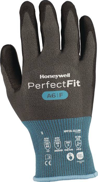 Schnittschutzhandschuhe Perfect Fit Gr.10 blau/schwarz EN 388 PSA II HONEYWELL