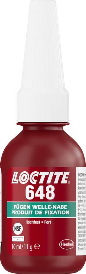 Universelles Fügeprodukt Loctite 648 1804042 Gebindeart Flasche Inhalt 10 ml