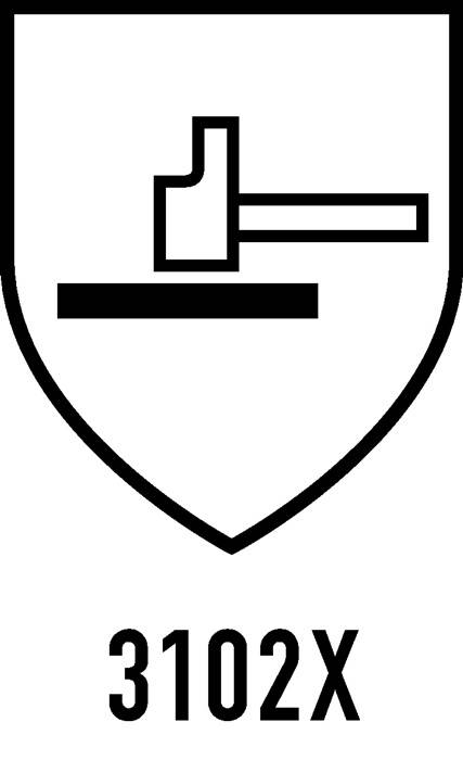 Chemiehandschuh Camatril 733 Gr.9 grün EN 388 EN 374 PSA III HONEYWELL